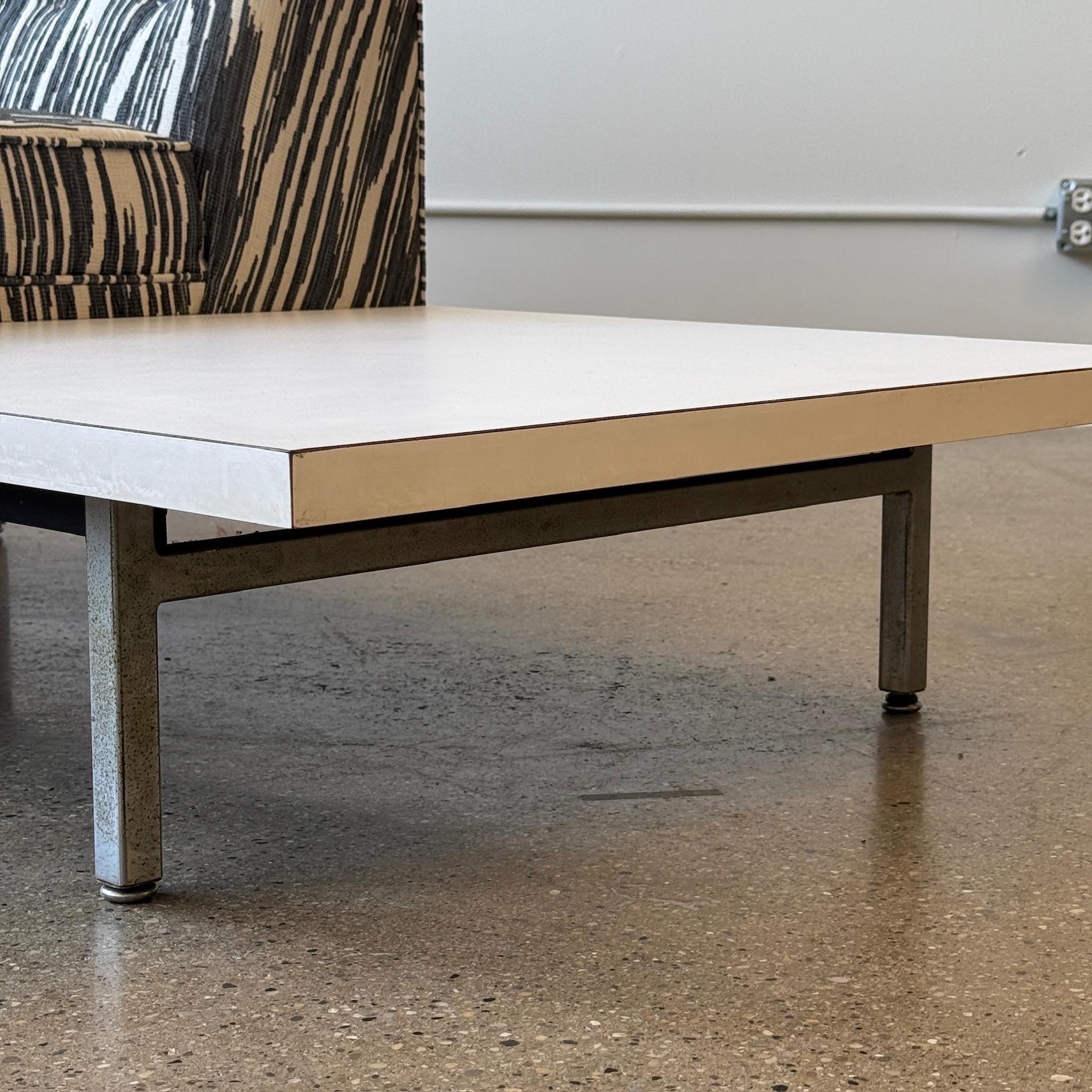 Metal Modular Seating Sofa by George Nelson for Herman Miller For Sale