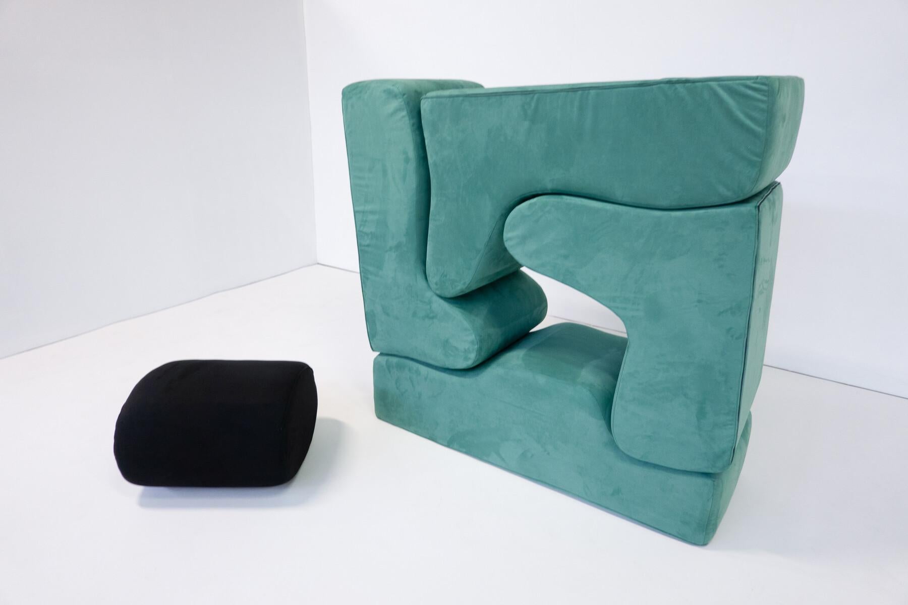 Modulares Sitzsystem „ Malitte“ von Roberto Matta für Gavina, Italien, 1960er Jahre - Ne (Mitte des 20. Jahrhunderts) im Angebot