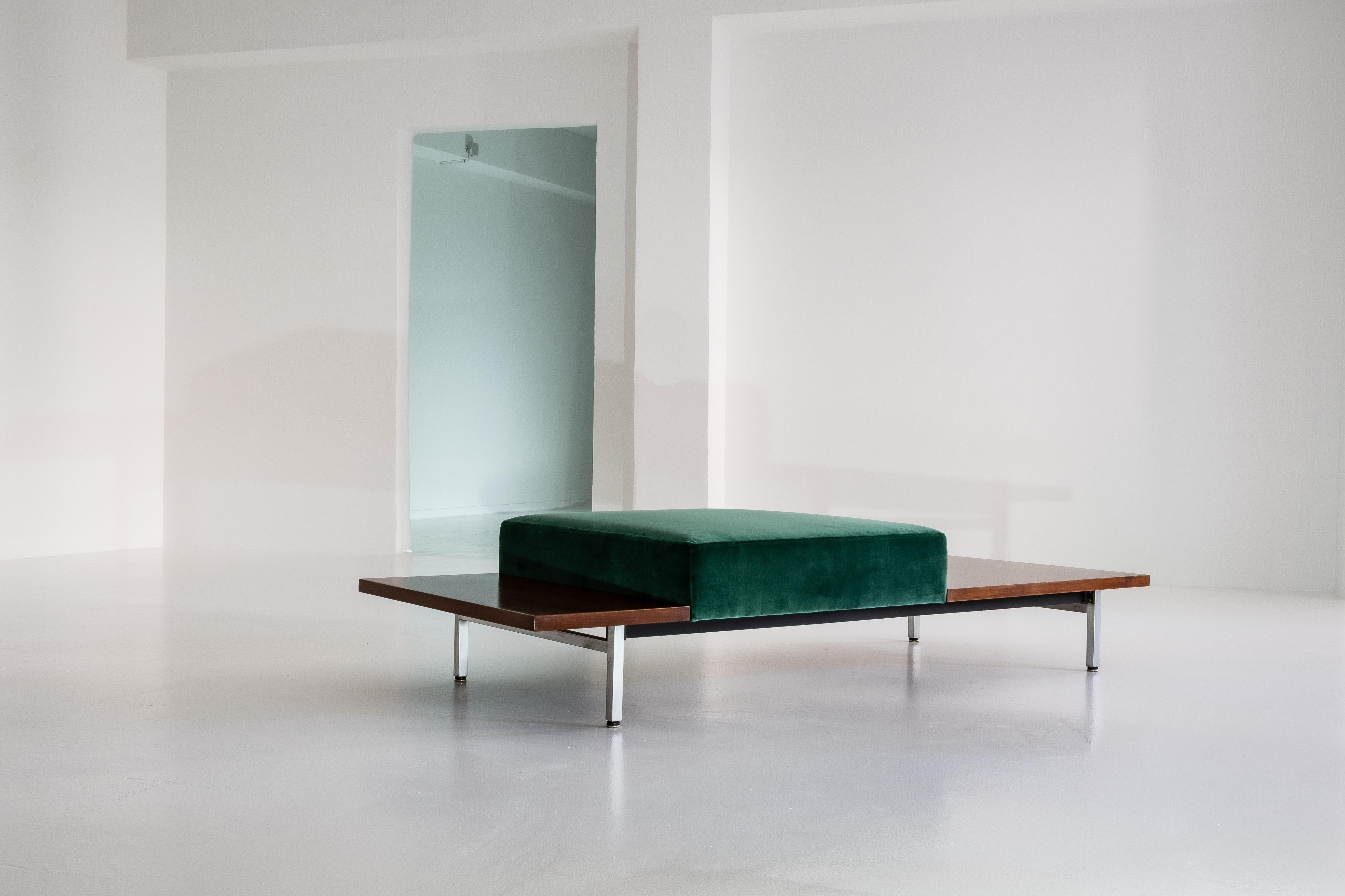 Mid-Century Modern Modular Seating System Table Bench by George Nelson for Herman Miller, 1955