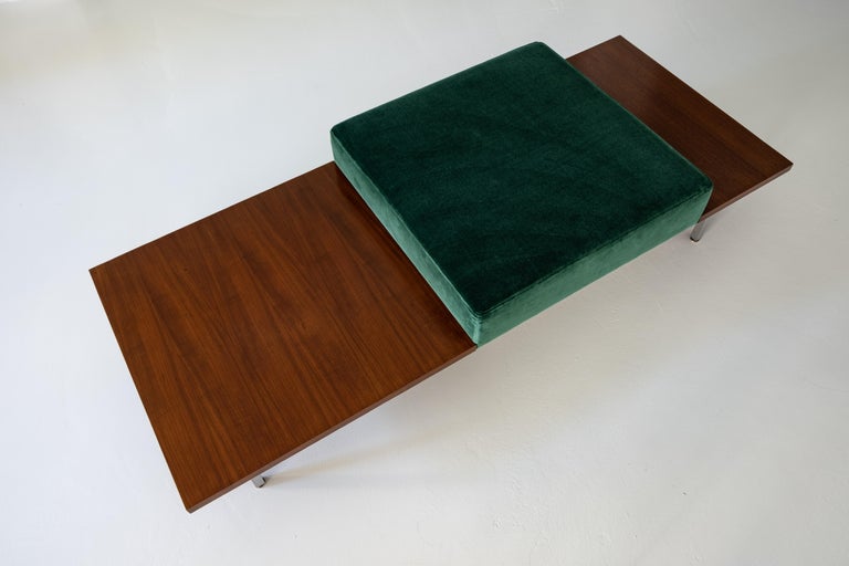 Modular Seating System Table Bench by George Nelson for Herman Miller, 1955 In Good Condition For Sale In Munster, NRW