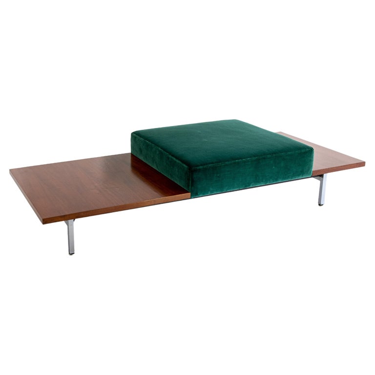 Modular Seating System Table Bench by George Nelson for Herman Miller, 1955 For Sale