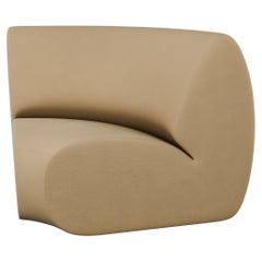 Modular sectional Hanabira T2 beige fabric handcrafted by Murmurio