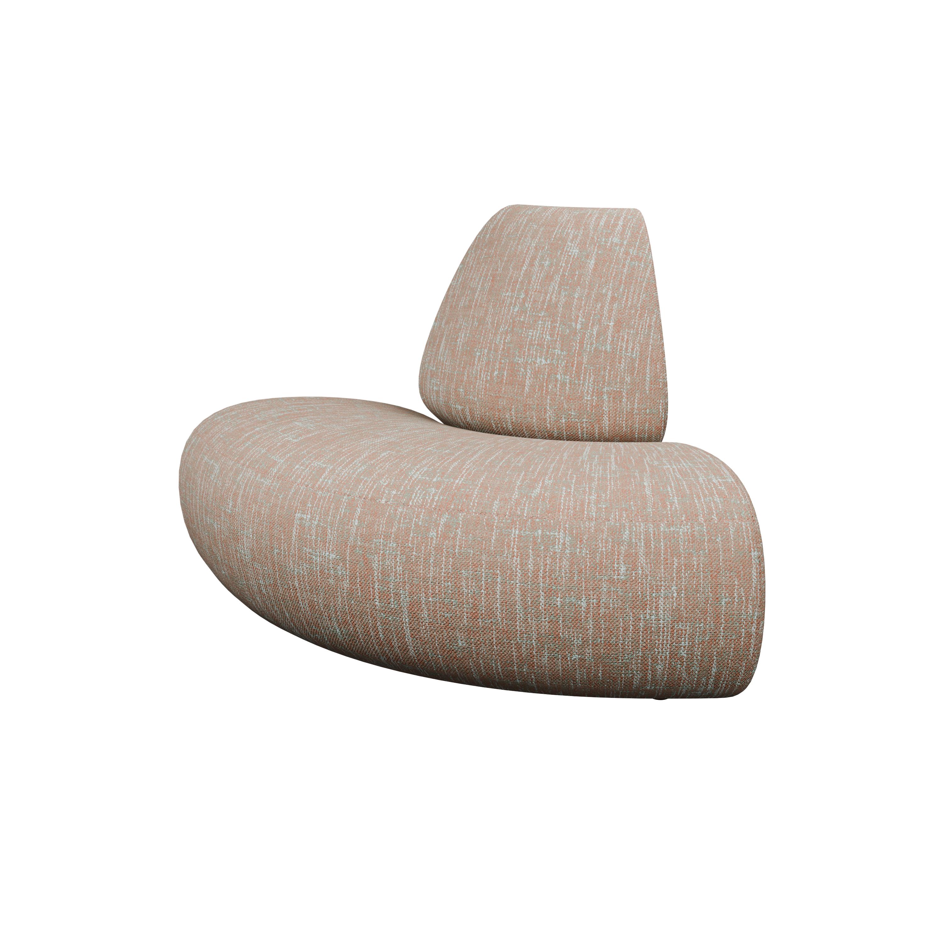 Hanabira est un canapé modulaire polyvalent inspiré par la beauté délicate des pétales de fleurs. Son design adaptable lui permet de s'intégrer harmonieusement dans n'importe quel espace, qu'il s'agisse d'un salon confortable ou d'un hall d'entrée
