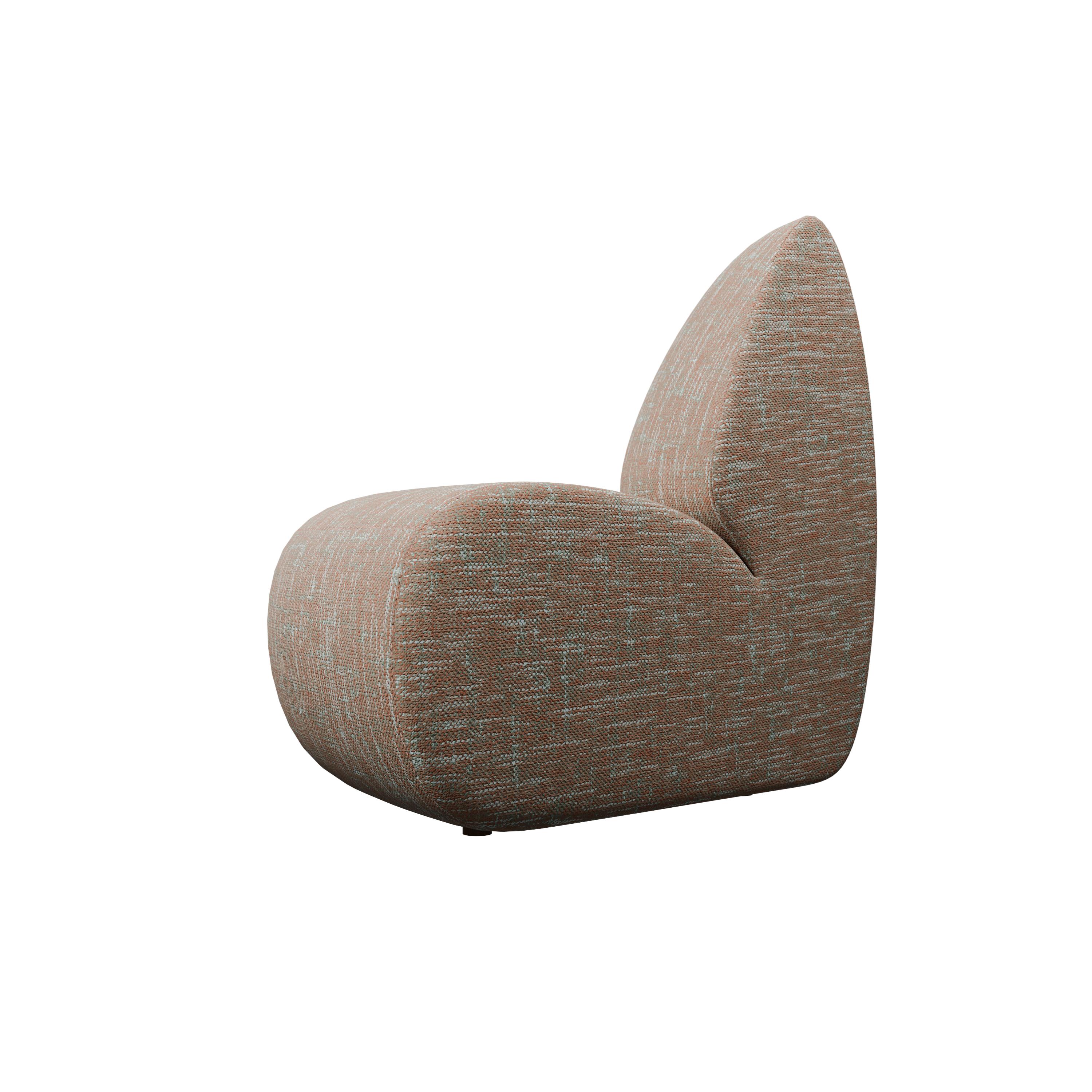 Portugais Modular sectionnel Hanabira T2 corail uni fabriqué à la main par Murmurio en vente