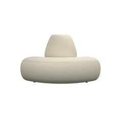 Seccional modular Hanabira T2 Tejido marfil hecho a mano por Murmurio