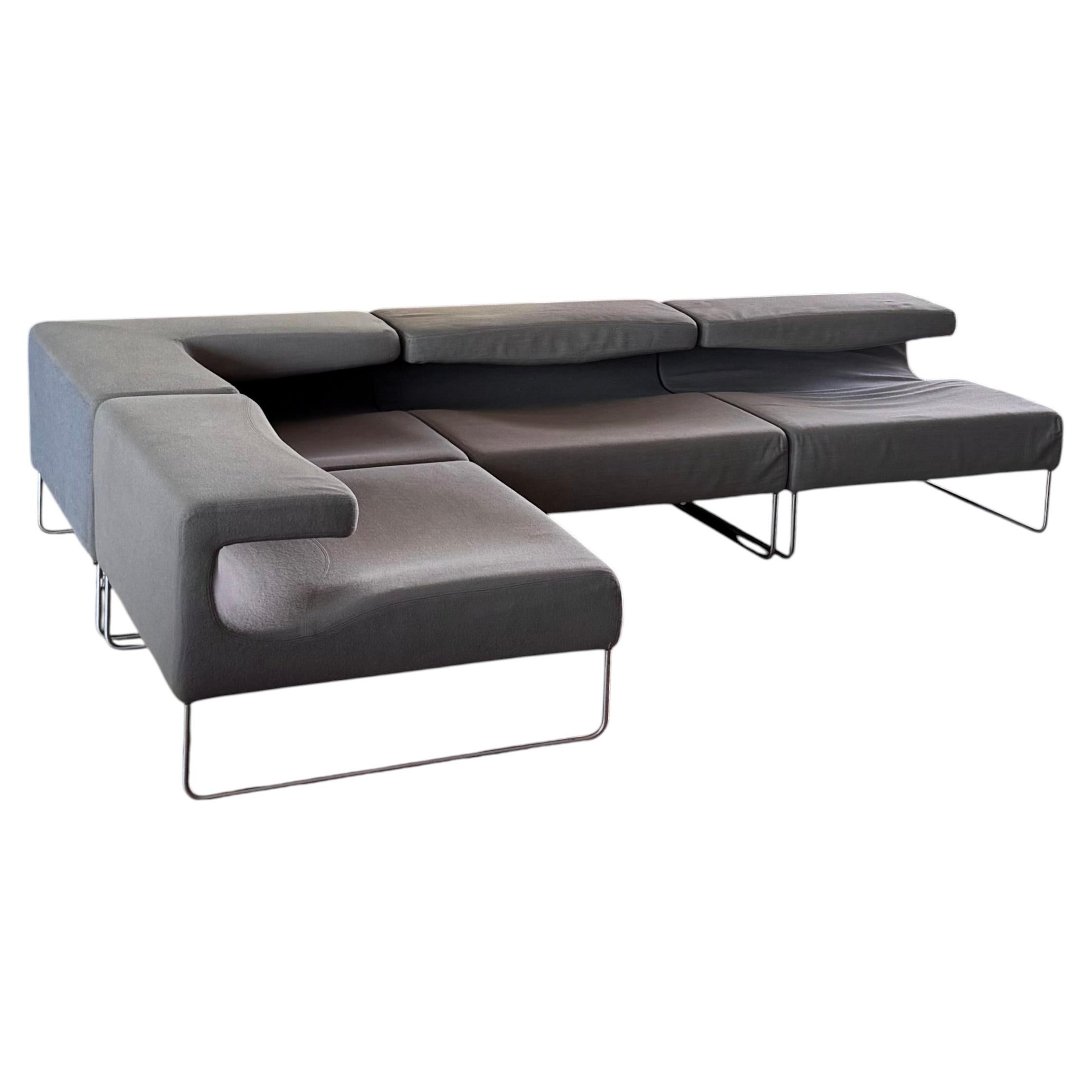 Modular sectional “Lowseat” sofa by Patricia Urquiola for Moroso, circa 2000