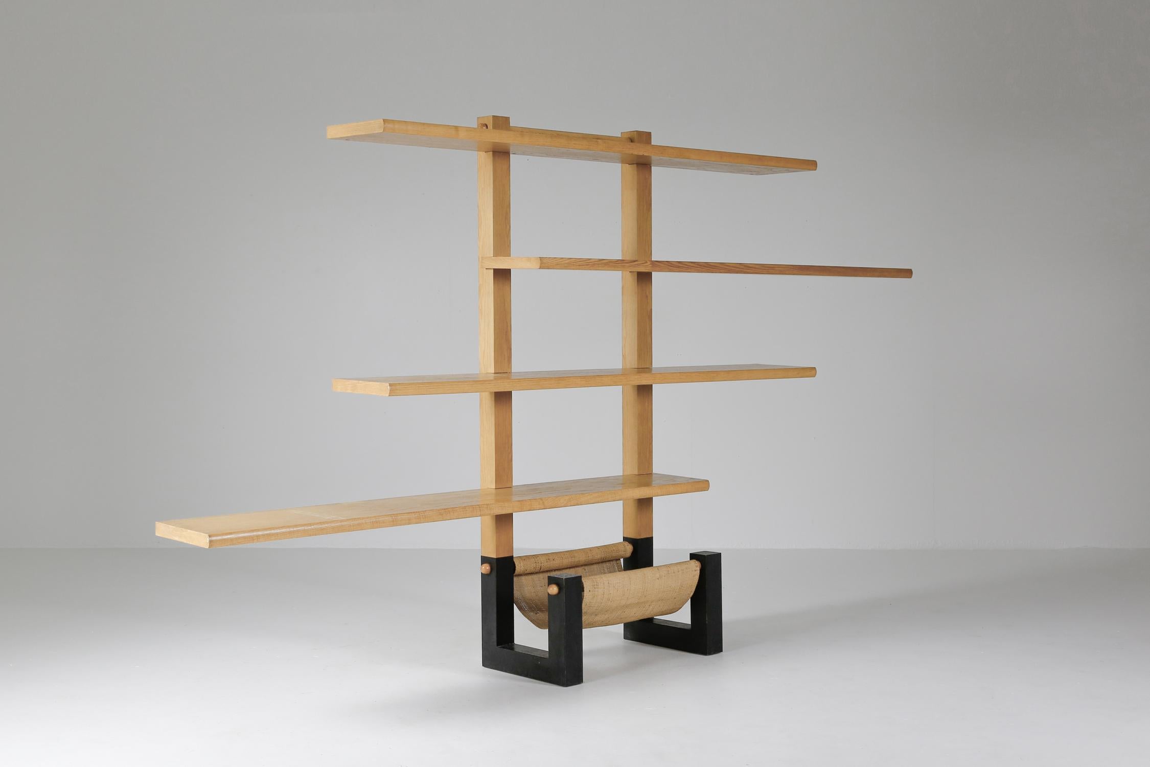 Post-Modern Modular Shelve Unit by Roberto Pamio and Renato Toso for Stilwood, Italy, 1970s