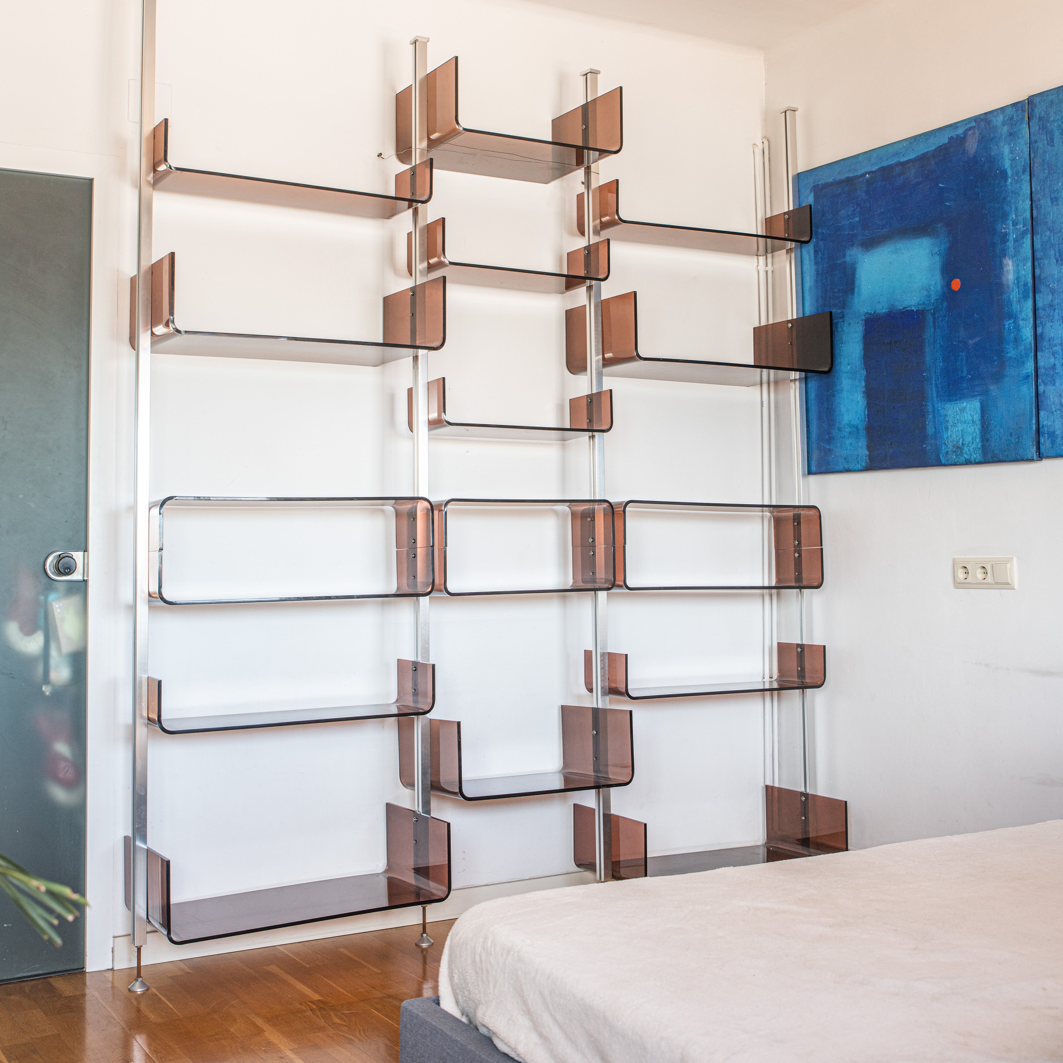 Purchasing the Modular Shelving System by Michel Ducaroy for Roche Bobois from the 1970s offers exceptional design, quality, and versatility. Michel Ducaroy's timeless design ensures the piece remains stylish and relevant, while the modular nature