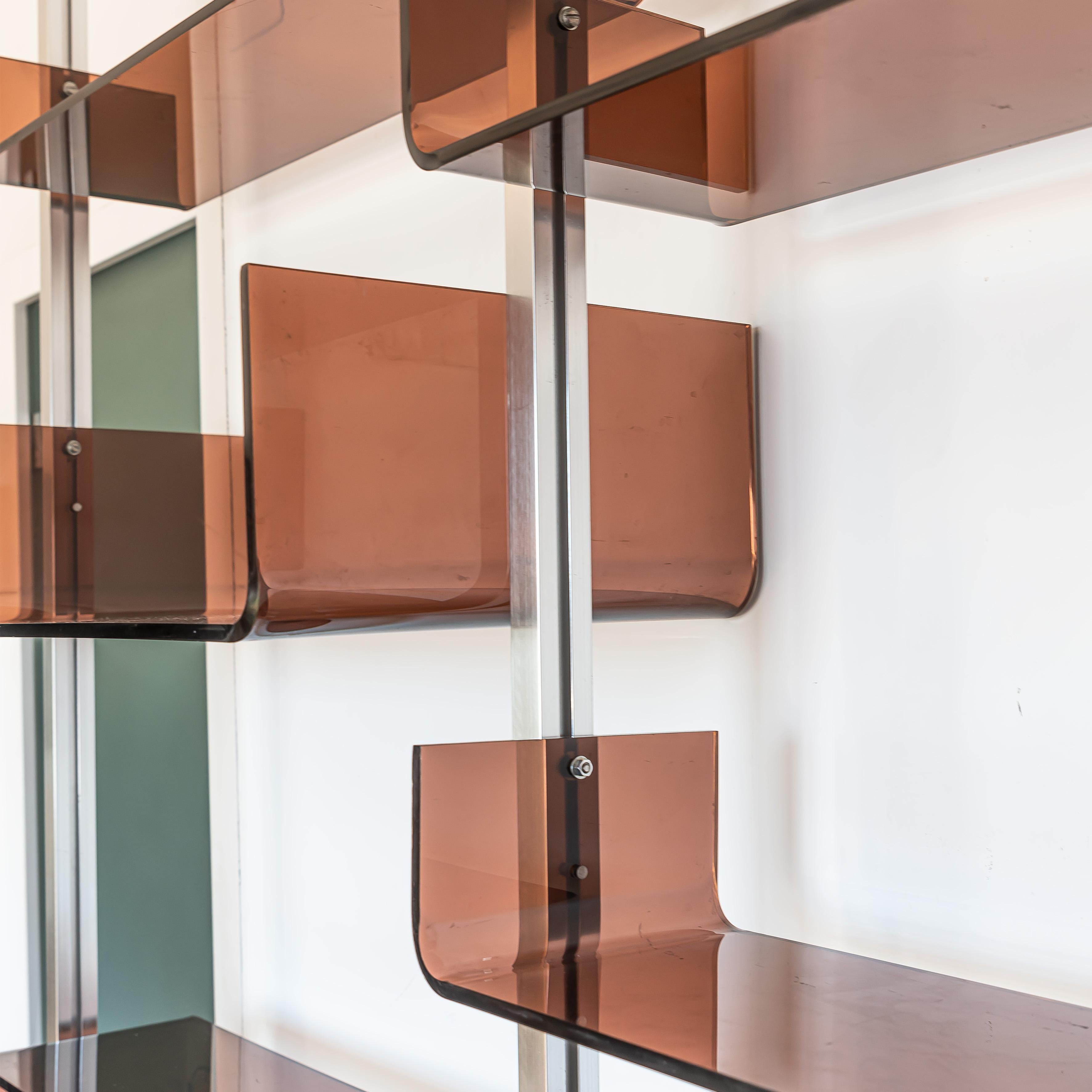 Modular Shelving System by Michel Ducaroy for Roche Bobois 1970s In Good Condition In BARCELONA, ES