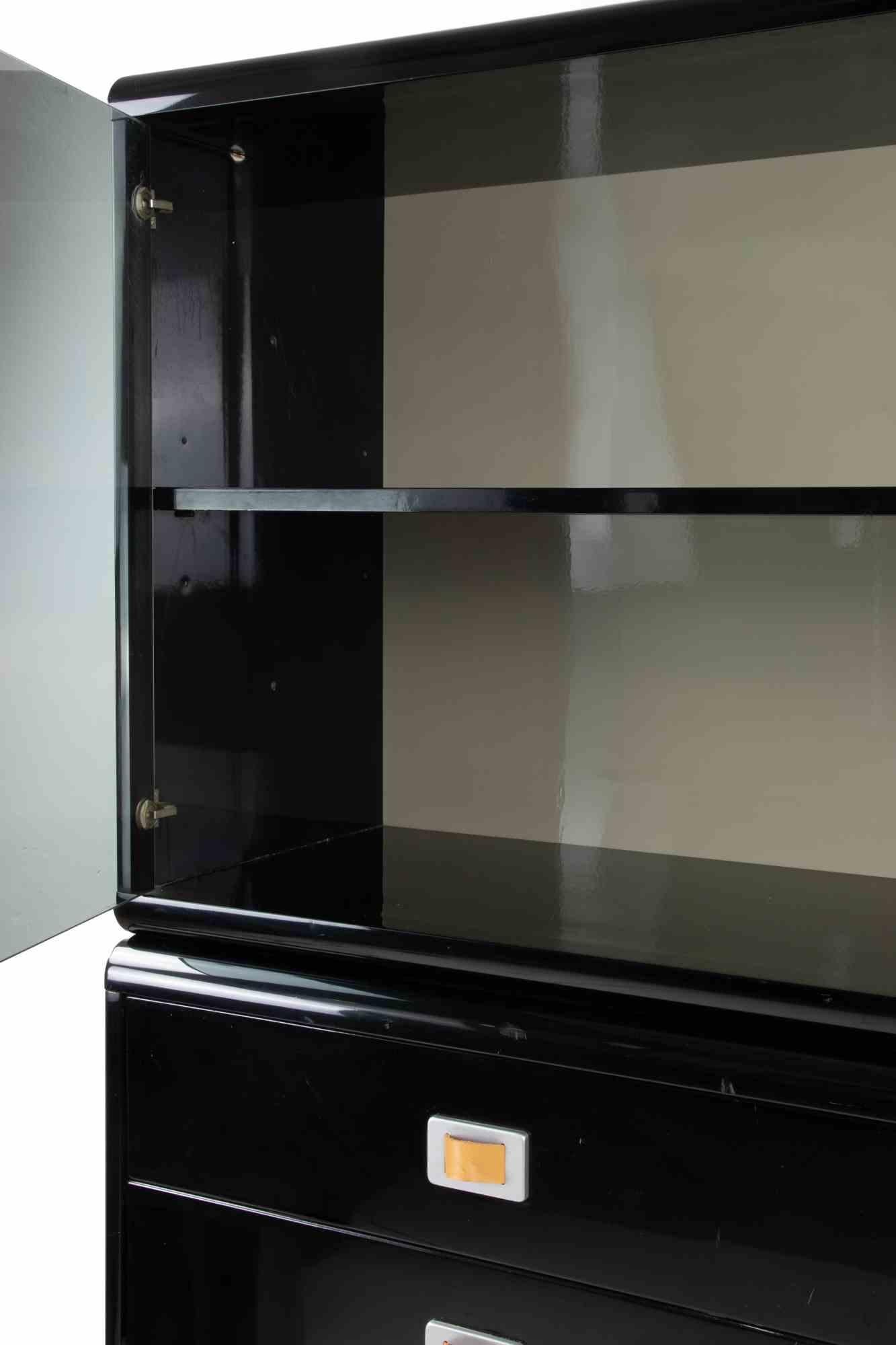 Modular sideboard by Guido Faleschini for I4Mariani, 1970s In Good Condition For Sale In Roma, IT