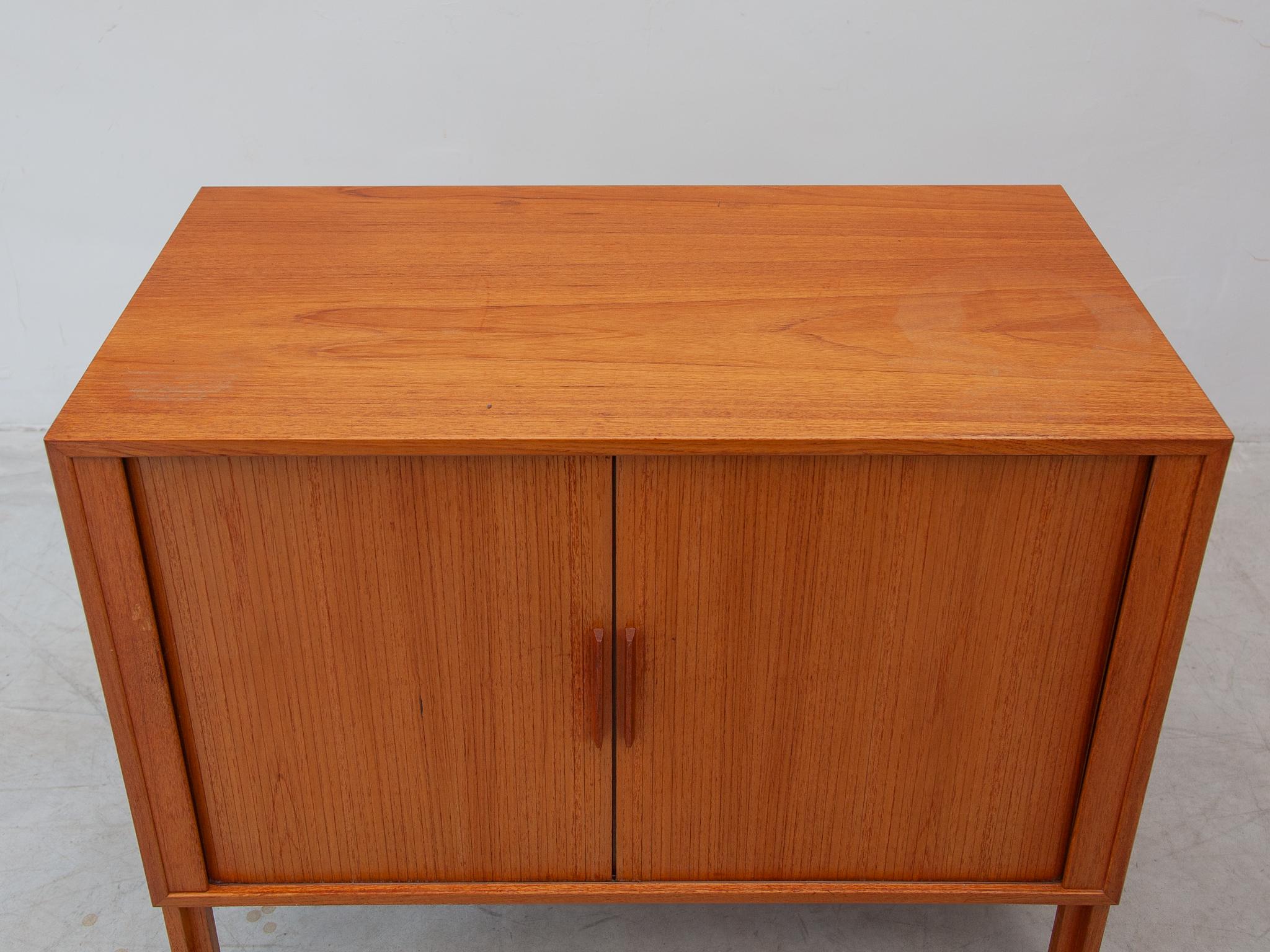 Late 20th Century Modular Sideboard with Sliding Doors designed by Kai Kristiansen 1970s For Sale