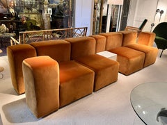 Canapé modulaire Sistema 61 de Giancarlo Piretti pour Castelli