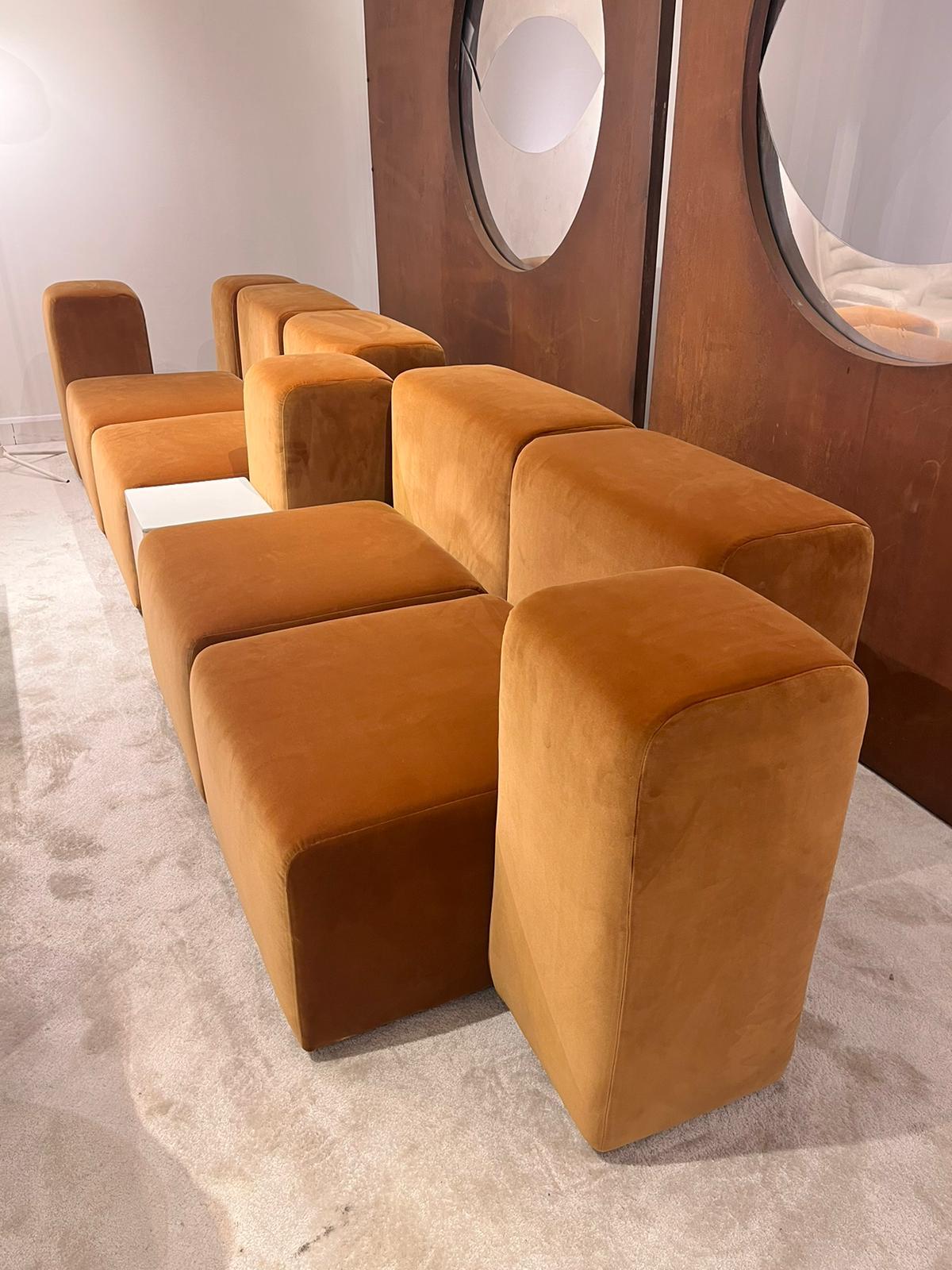 Modular 'Sistema 61' sofa by Giancarlo Piretti for Castelli 2