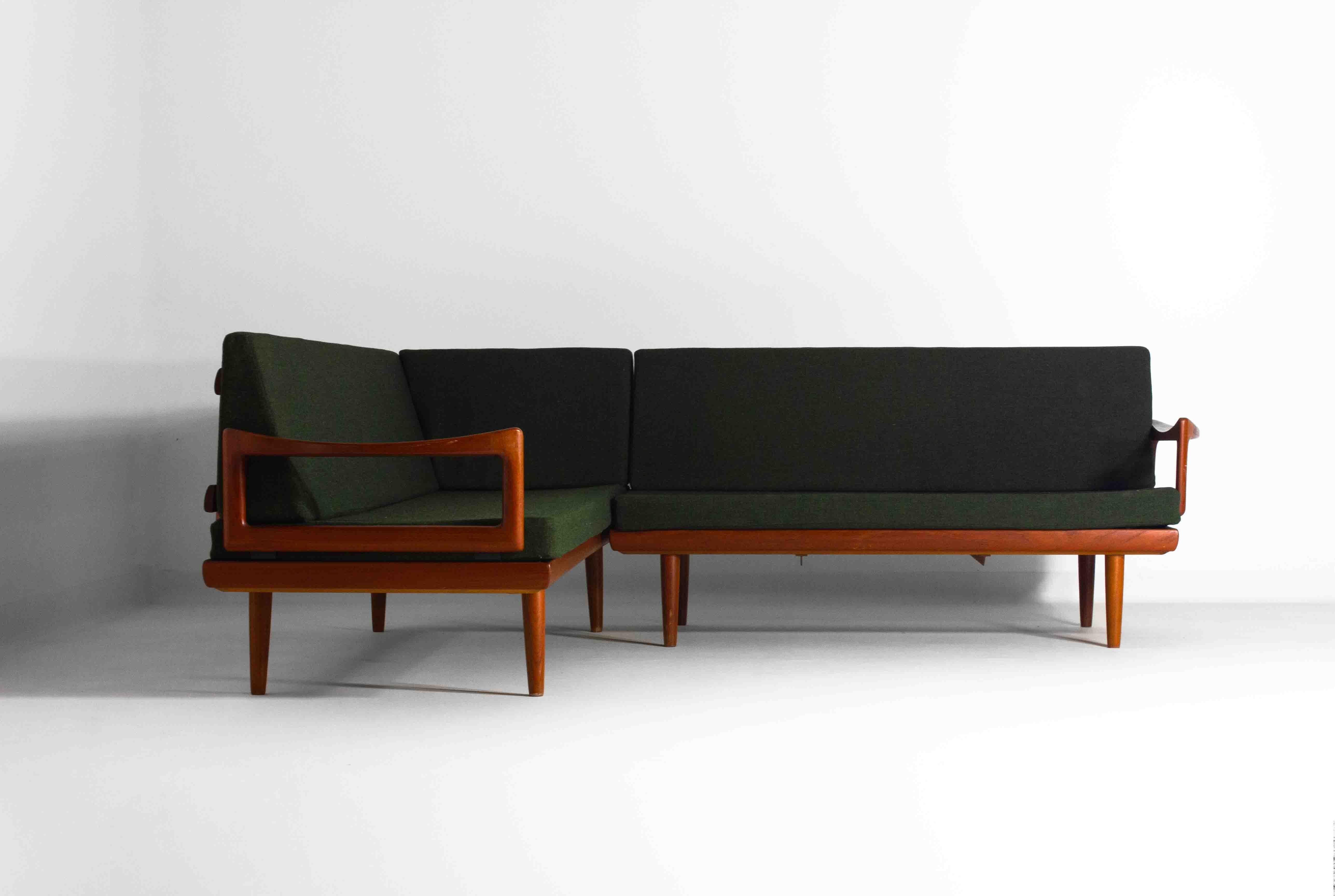 Siège modulaire de Tove & Edvard Kindt-Larsen, années 1960 en vente 6