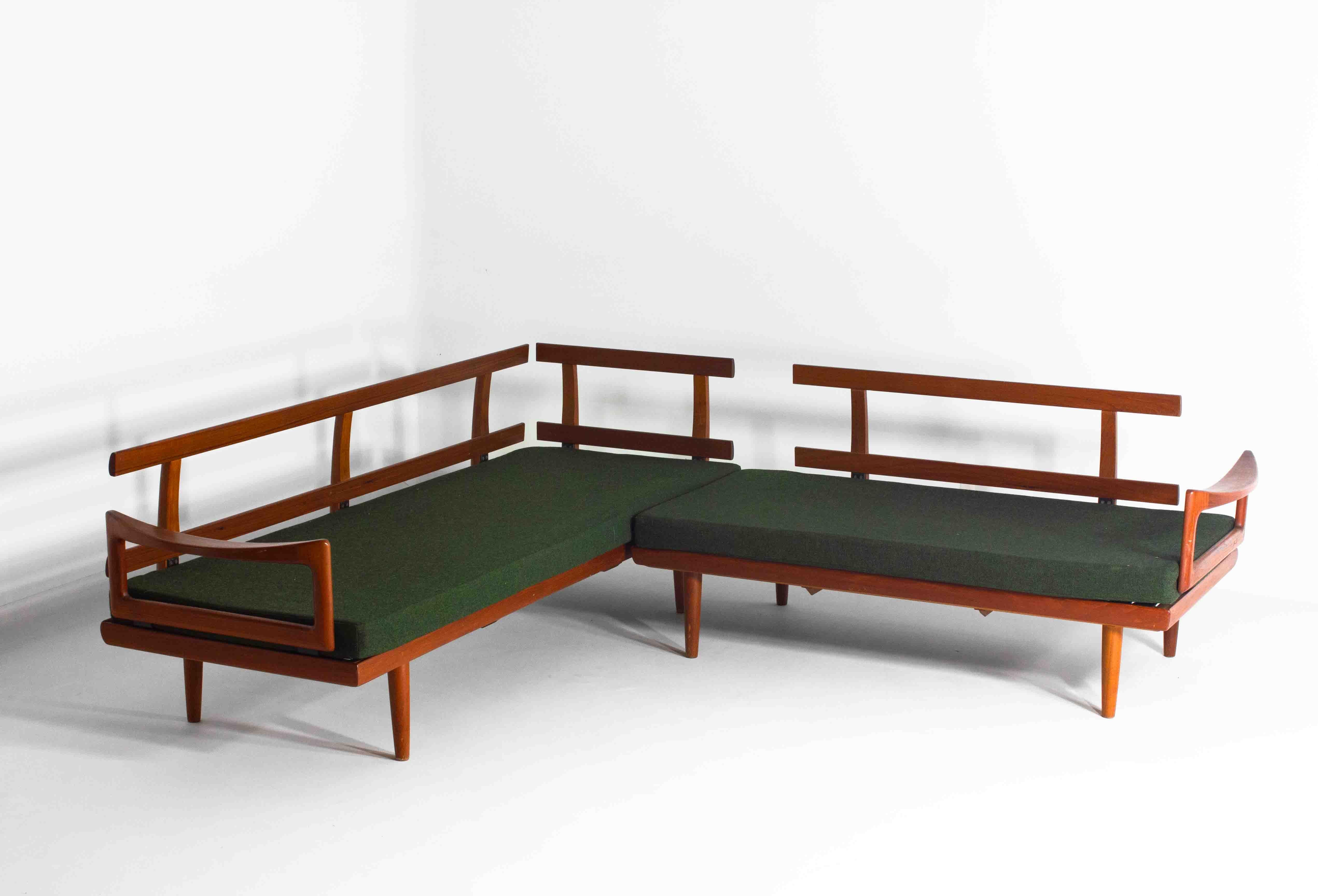 Siège modulaire de Tove & Edvard Kindt-Larsen, années 1960 en vente 10