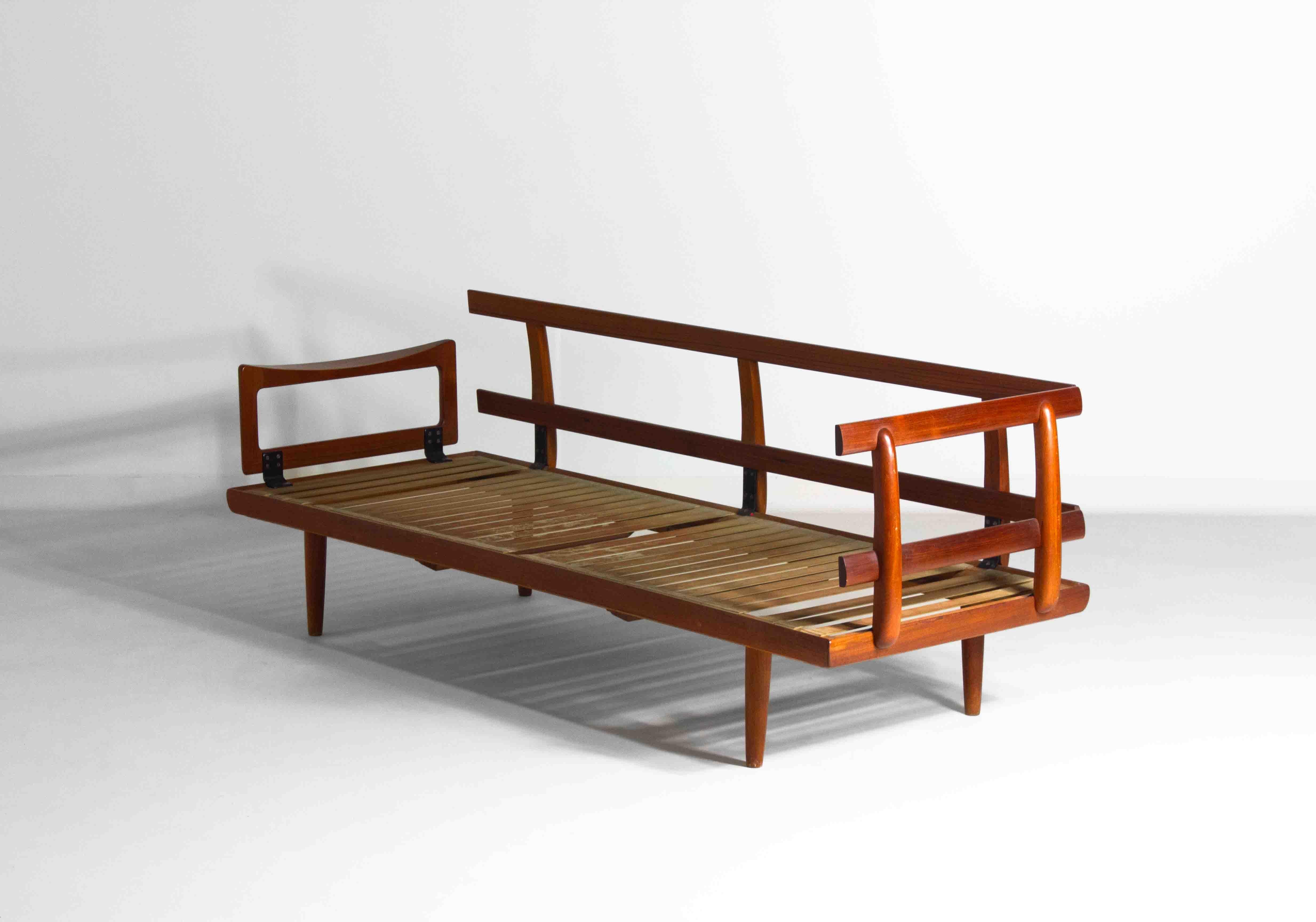 Mid-Century Modern Siège modulaire de Tove & Edvard Kindt-Larsen, années 1960 en vente