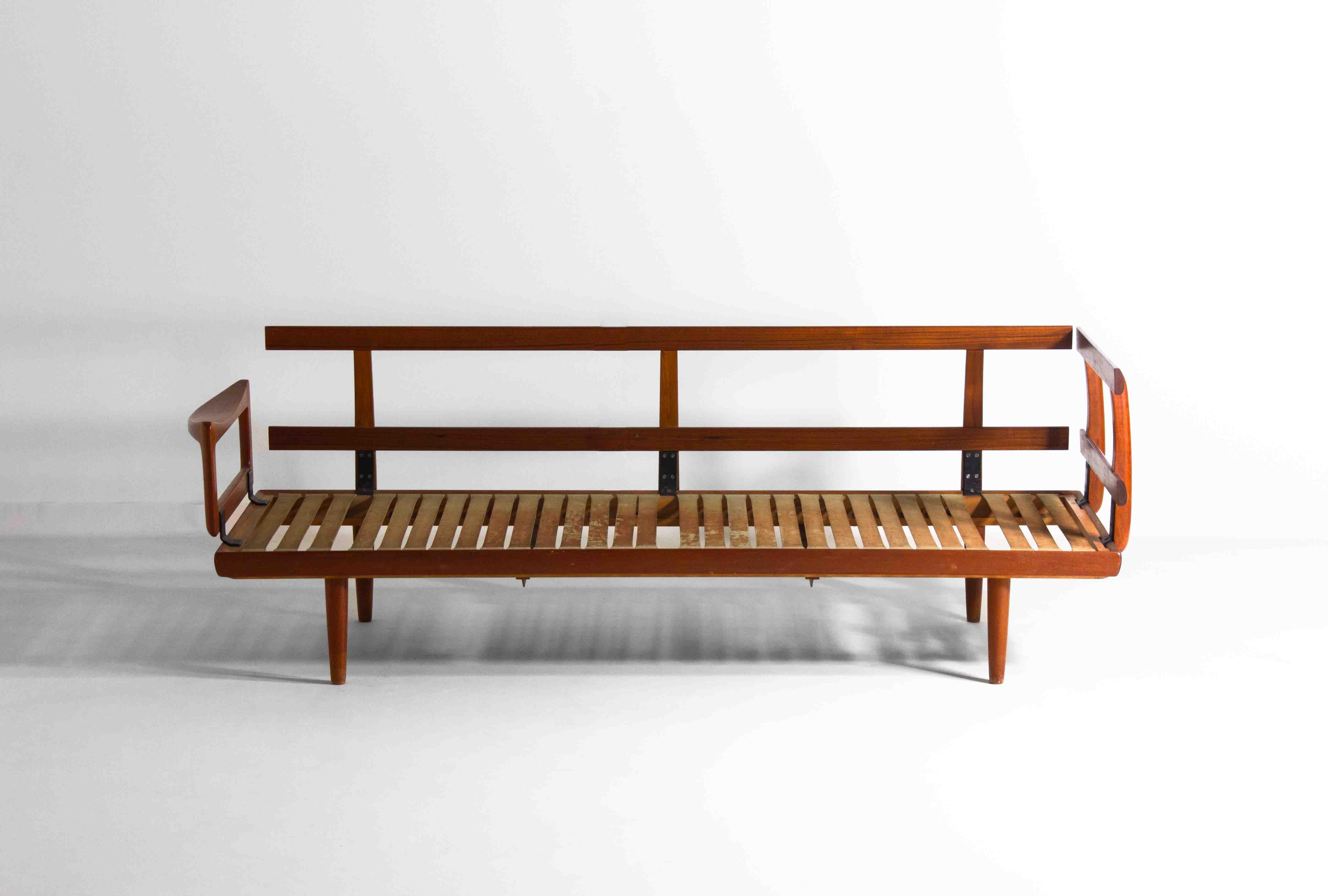Tissu Siège modulaire de Tove & Edvard Kindt-Larsen, années 1960 en vente