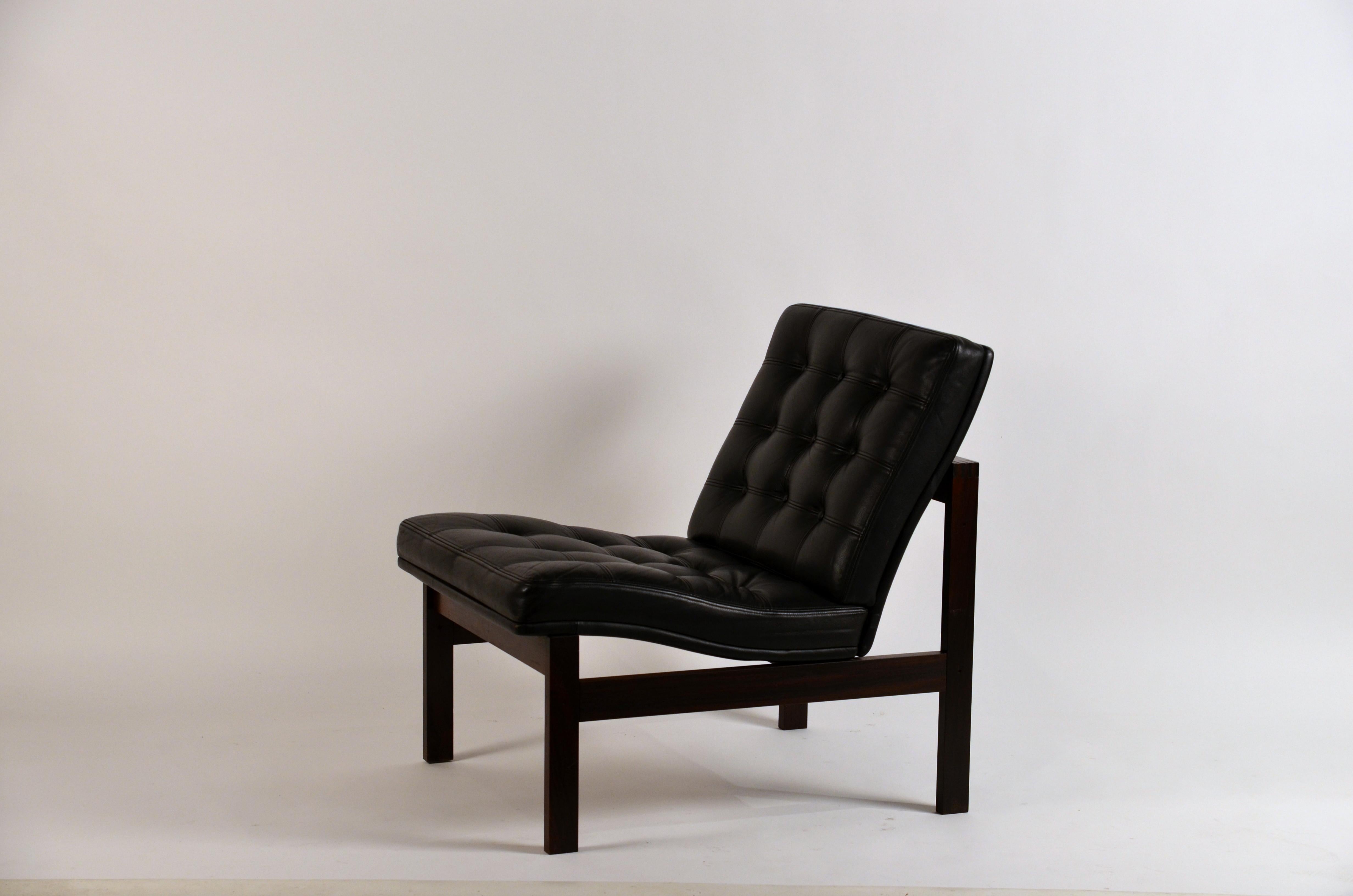 Modular Slipper Chair and Table Elements by Ole Gjerløv-Knudsen for France & Søn 1