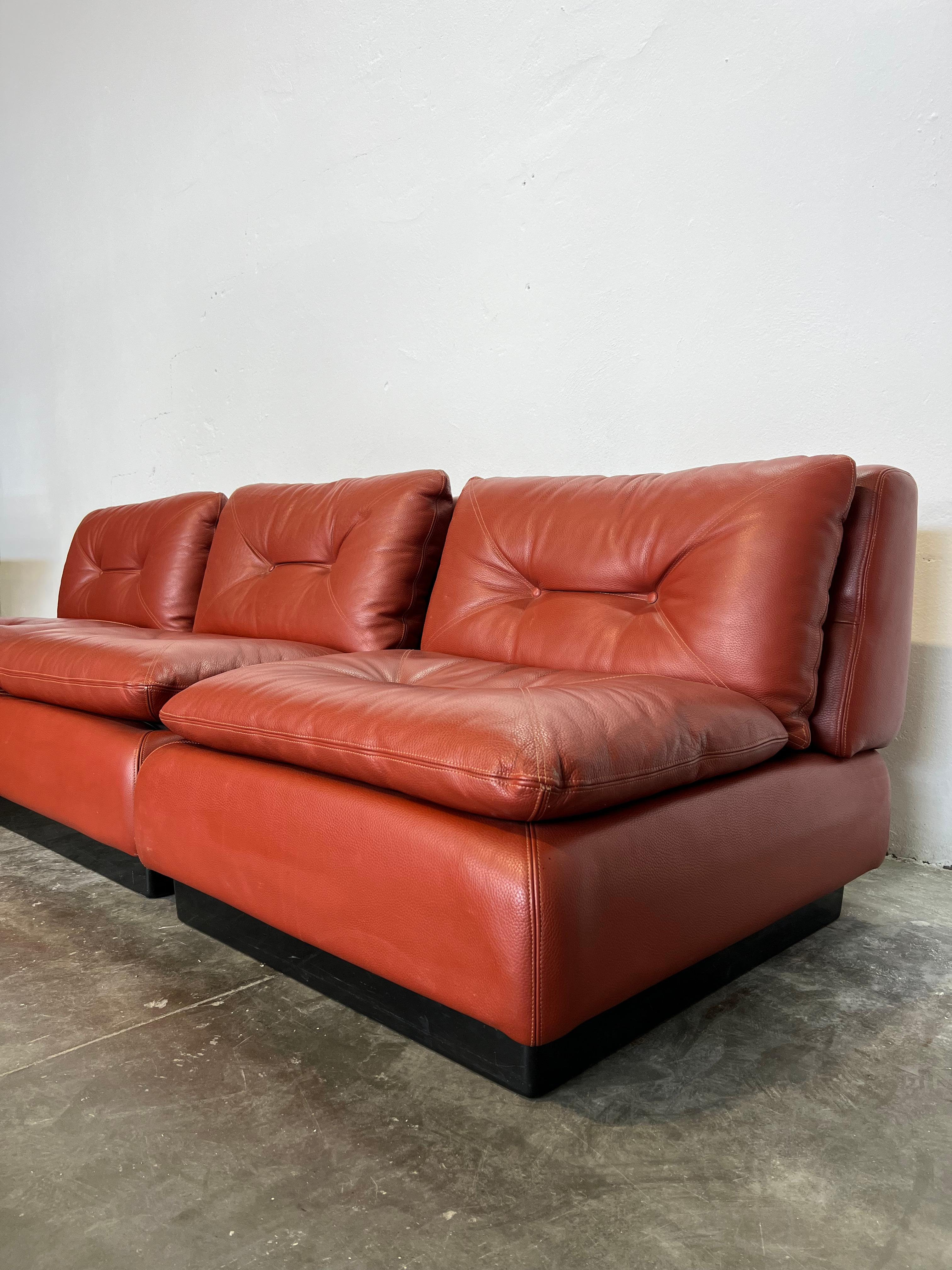 Sofá modular 4 piezas saporiti Italiano en venta