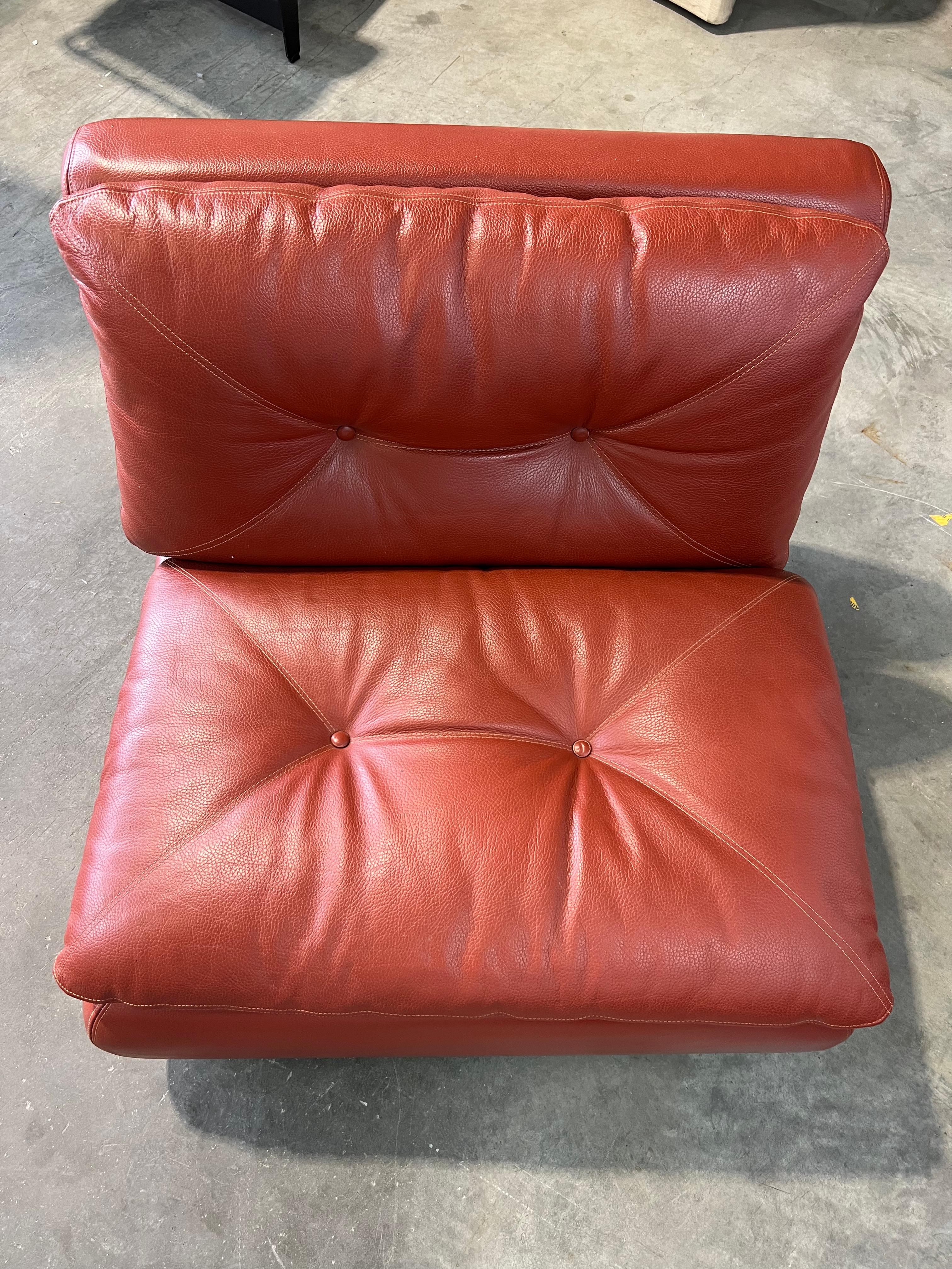 Sofá modular 4 piezas saporiti finales del siglo XX en venta