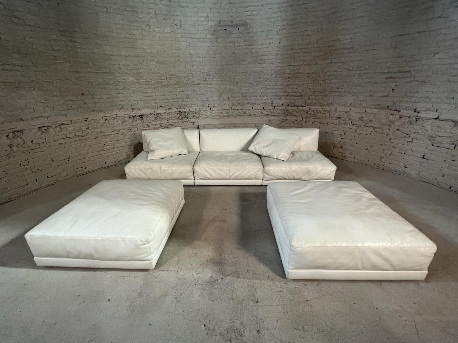 Modular Sofa by Antonio Citterio for B&B Italia For Sale 8