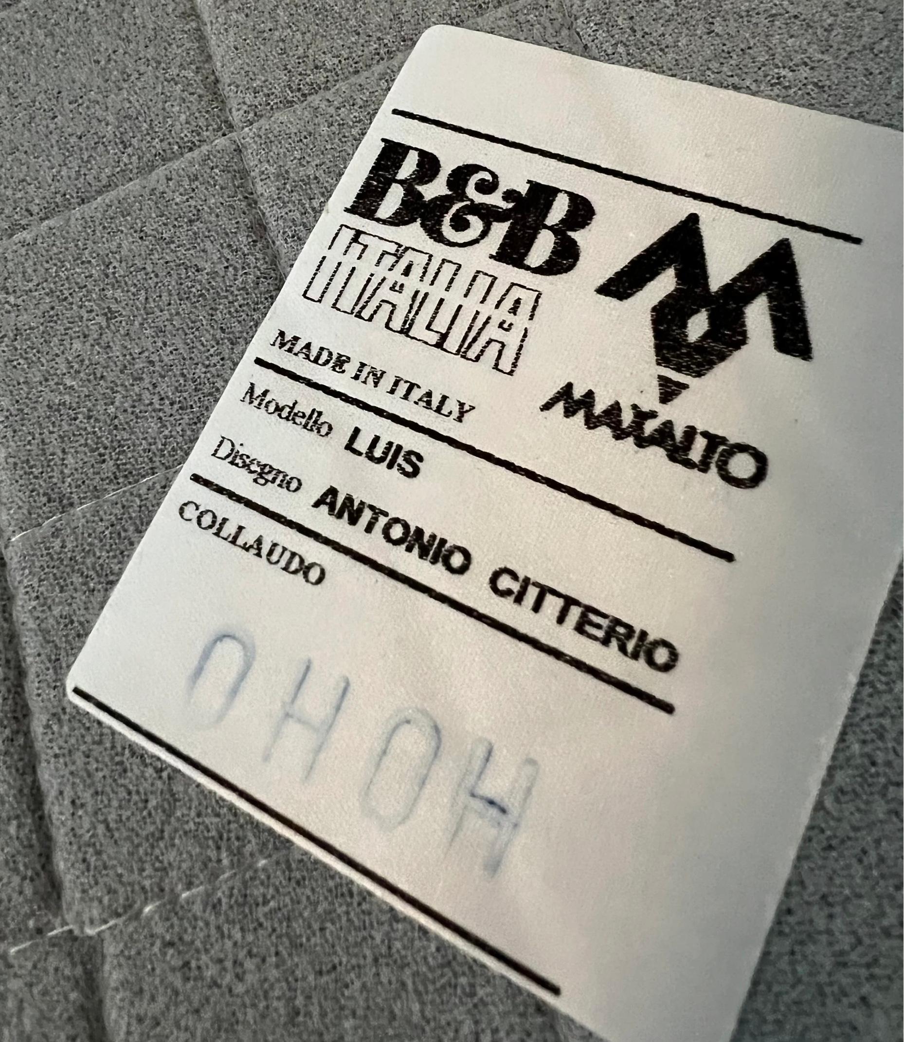 Canapé modulaire Antonio Citterio pour B&B Italia en vente 11