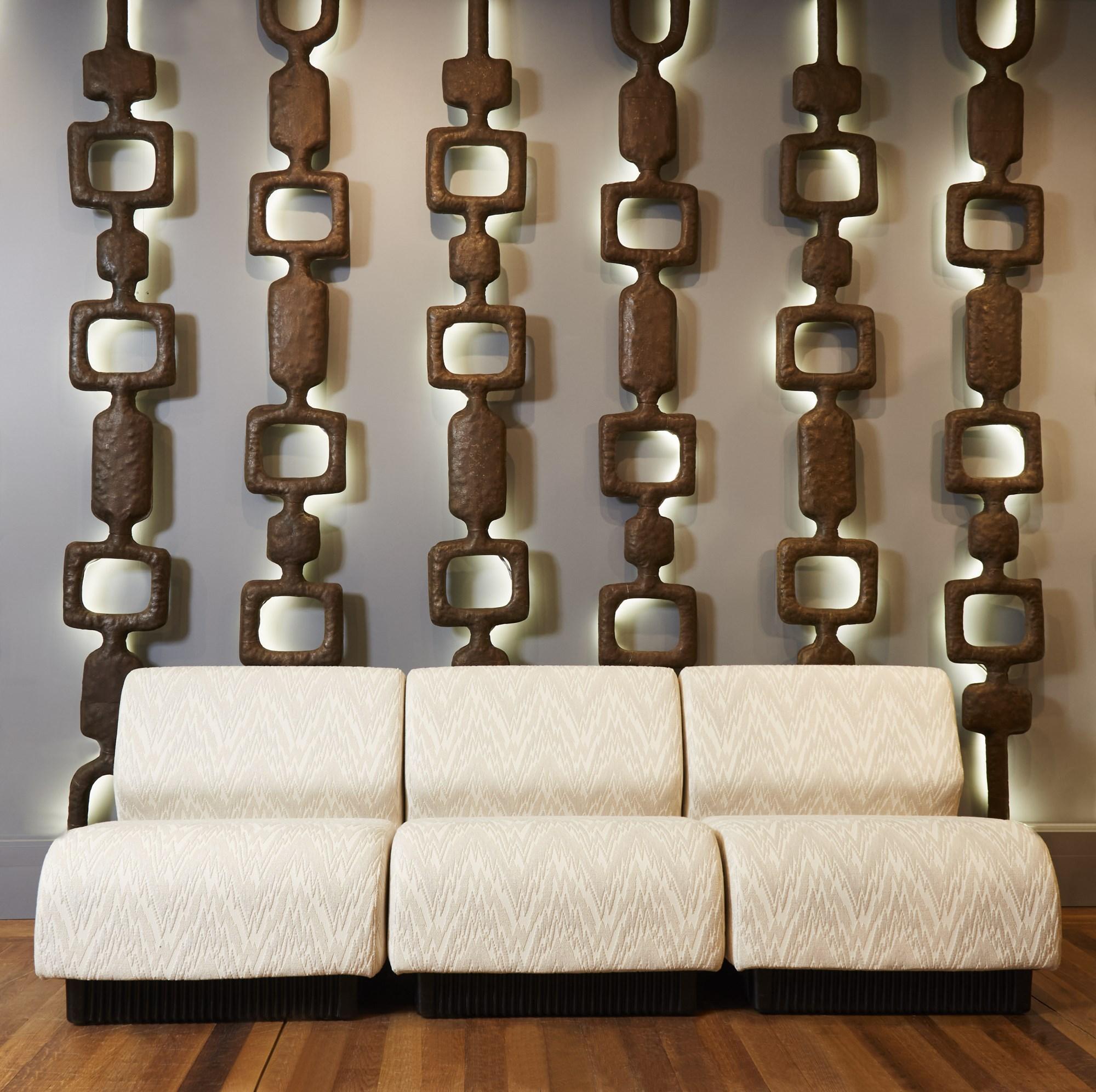 Modulares Sofa aus 4 Teilen von Herman Miller zu kostbarem Preis (Stoff) im Angebot