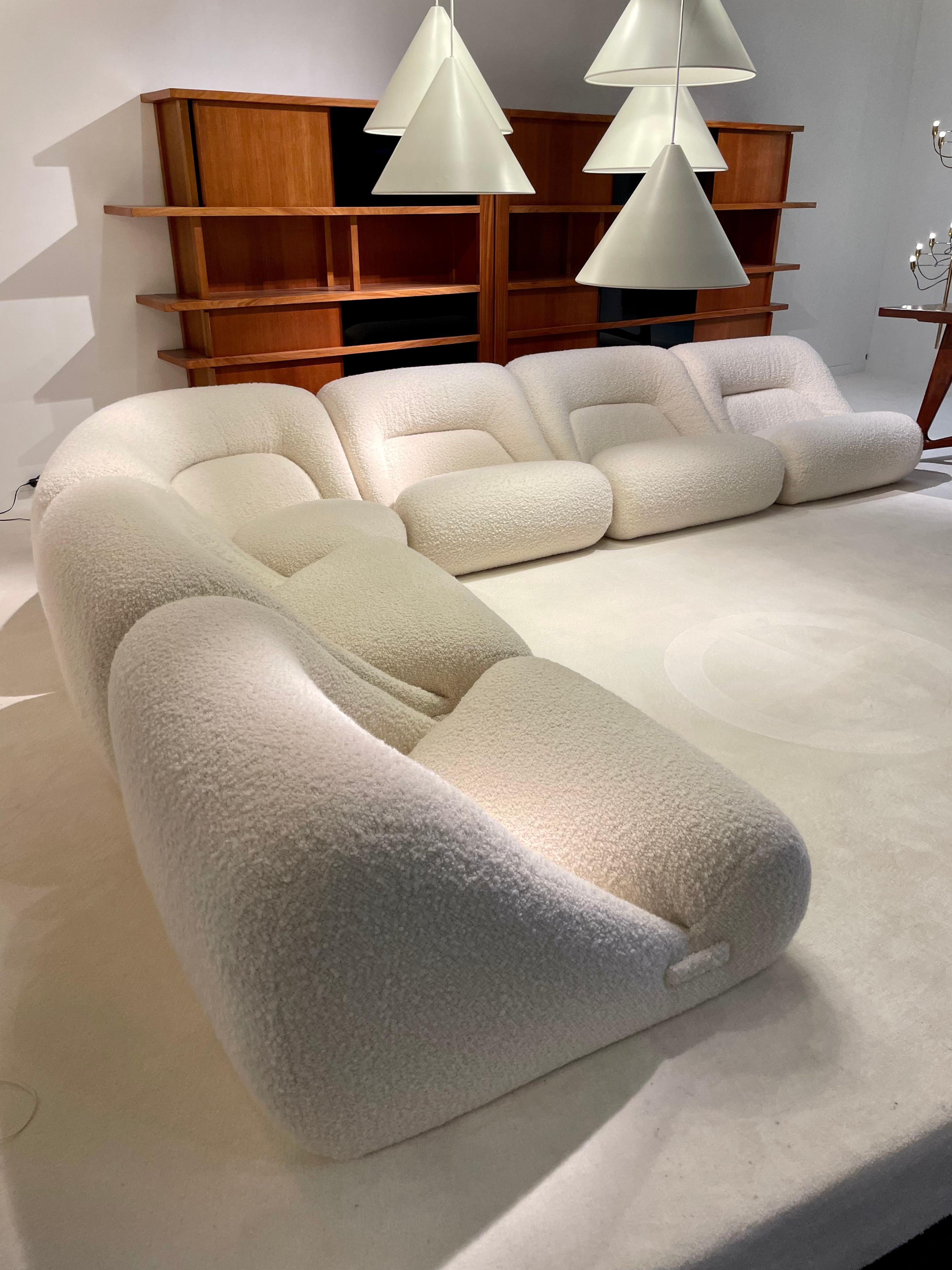 Modular Sofa by Jean Prevost 1970 6