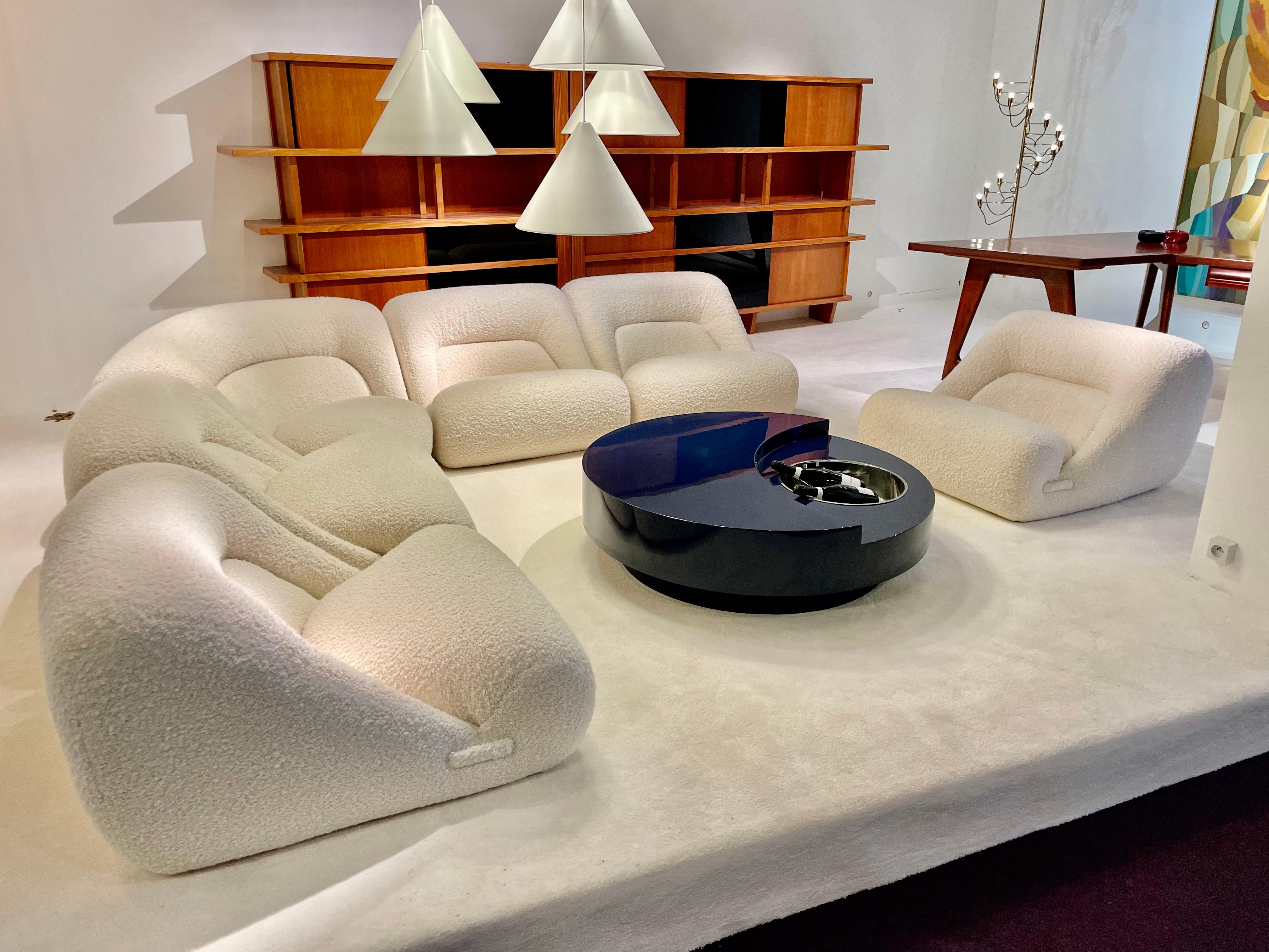 Modular Sofa by Jean Prevost 1970 9