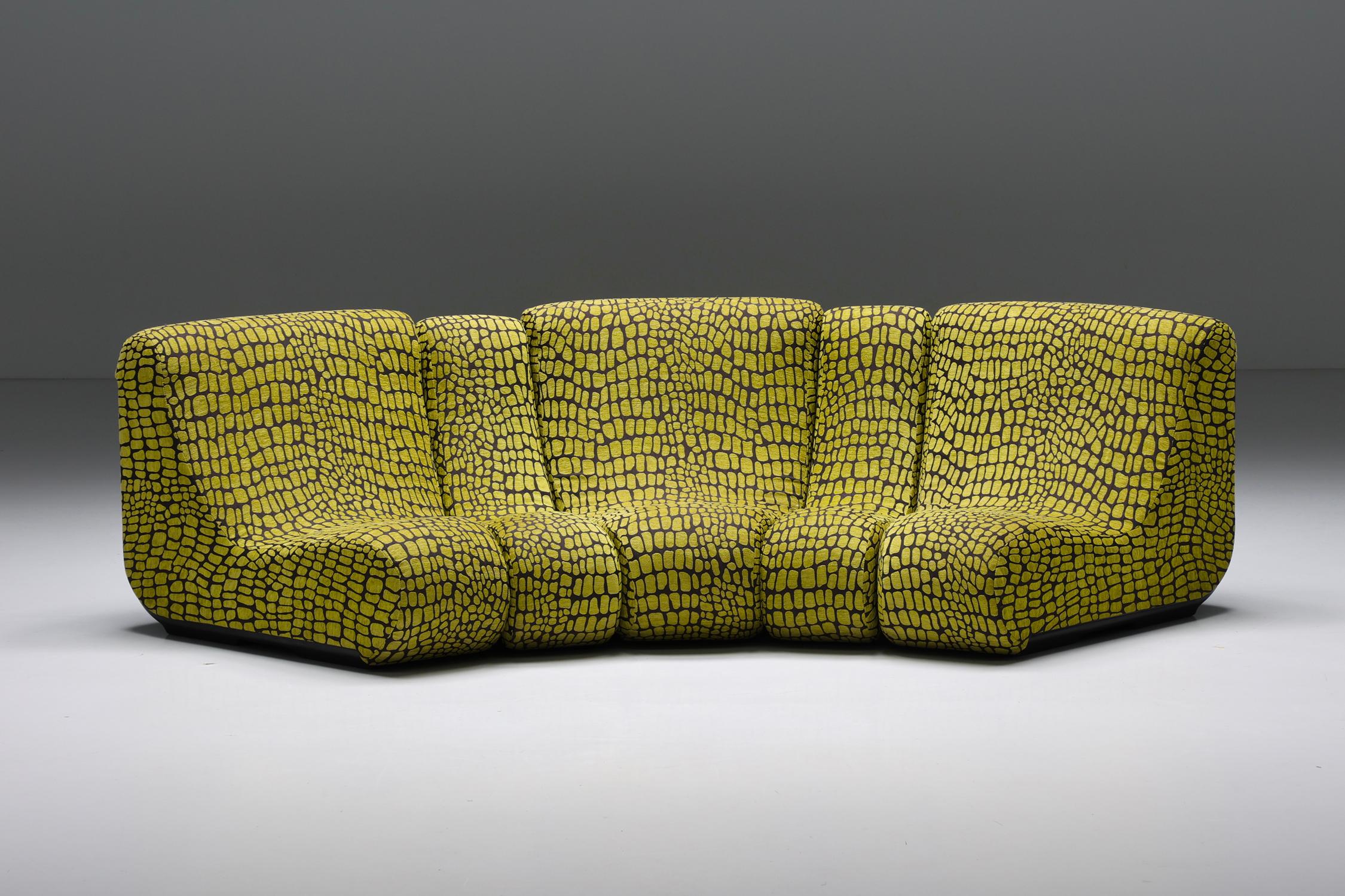 Modular Sofa by Luigi Colani for Rosenthal, Germany, Space Age, 1970s 8