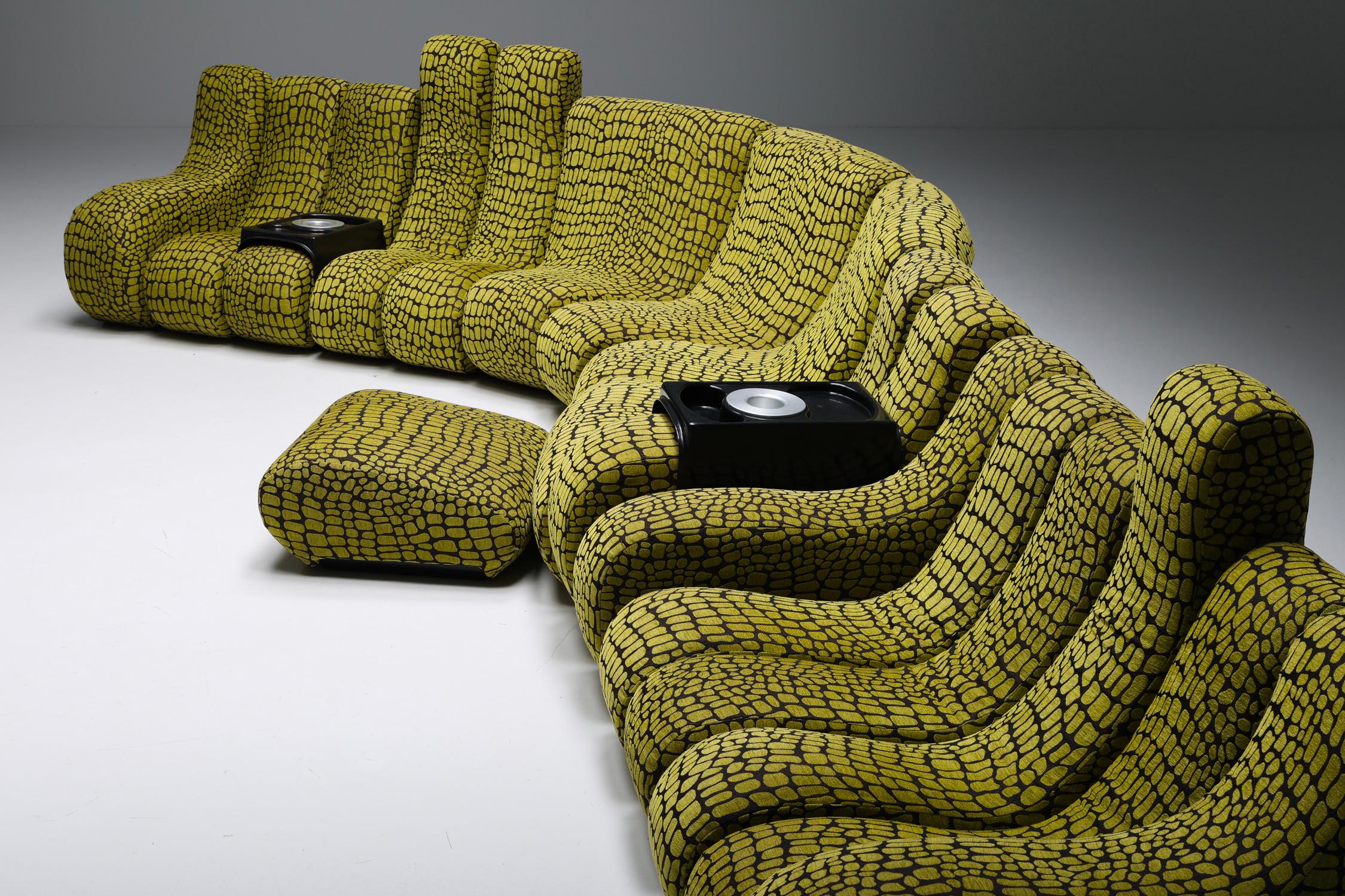 Late 20th Century Modular Sofa by Luigi Colani for Rosenthal, Germany, Space Age, 1970s