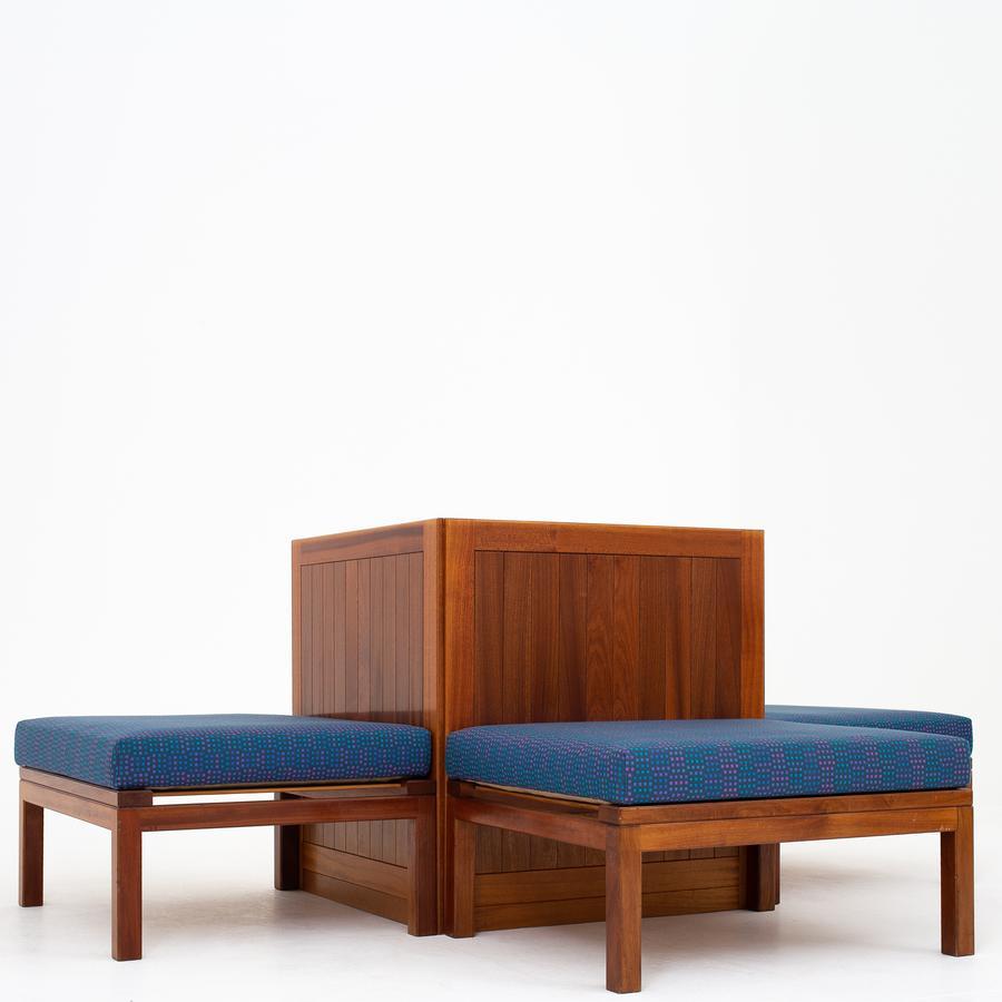 Scandinavian Modern Modular Sofa by Mogens Koch