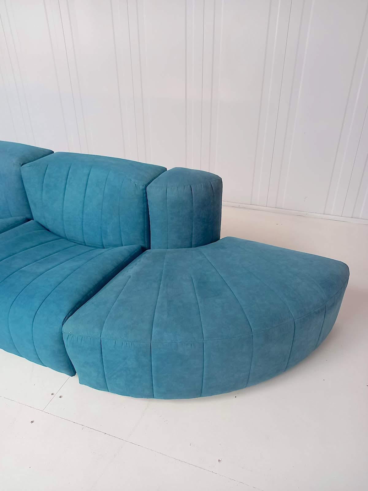 Modular Sofa by Tito Agnoli for Arflex Model '9000' In Good Condition In Saint Leonards-on-sea, England