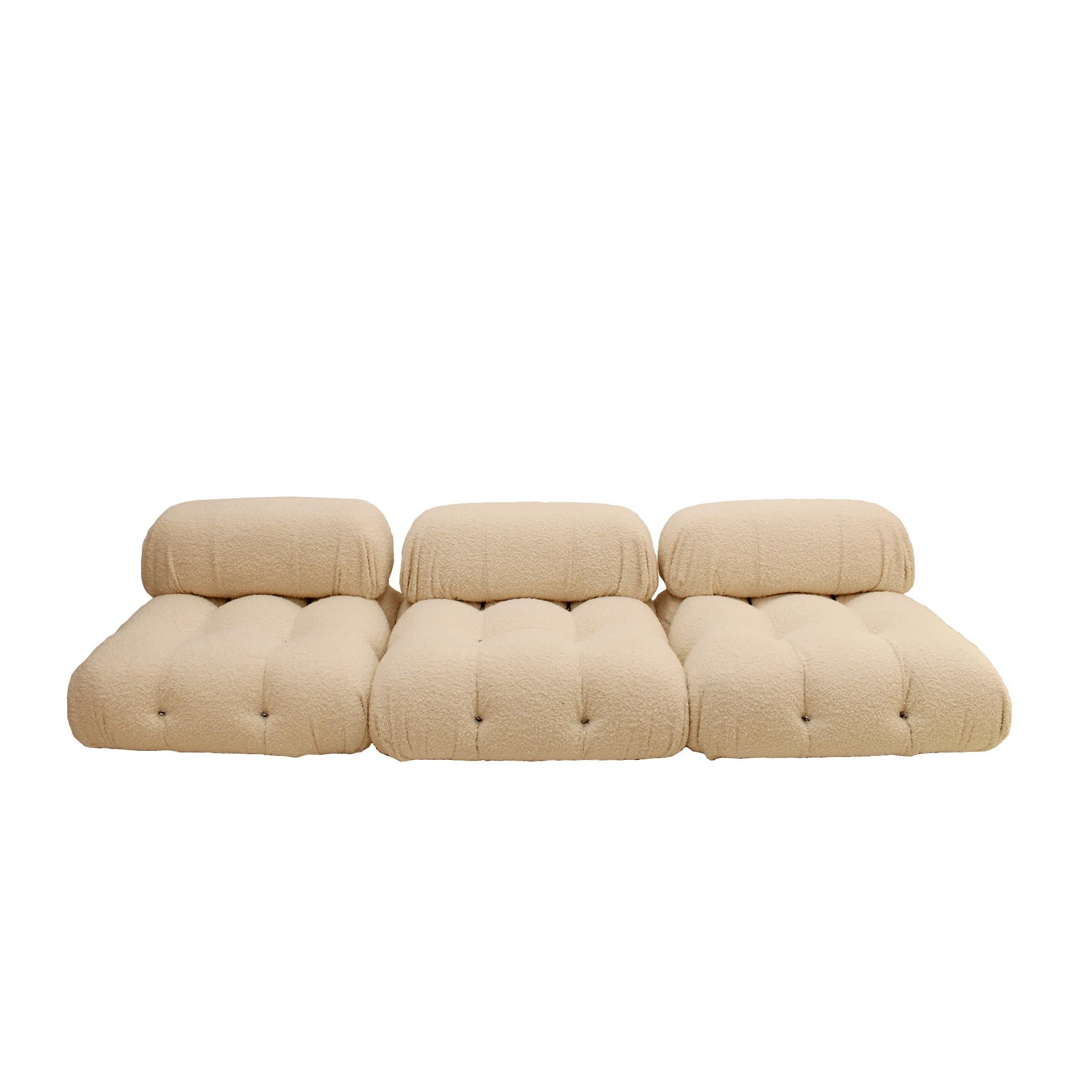Discover unparalleled comfort and versatility with the iconic Camaleonda Modular Sofa, a timeless masterpiece designed by Mario Bellini for C&B Italia in 1972. Crafted to perfection, this sofa redefines modular seating with its innovative design and