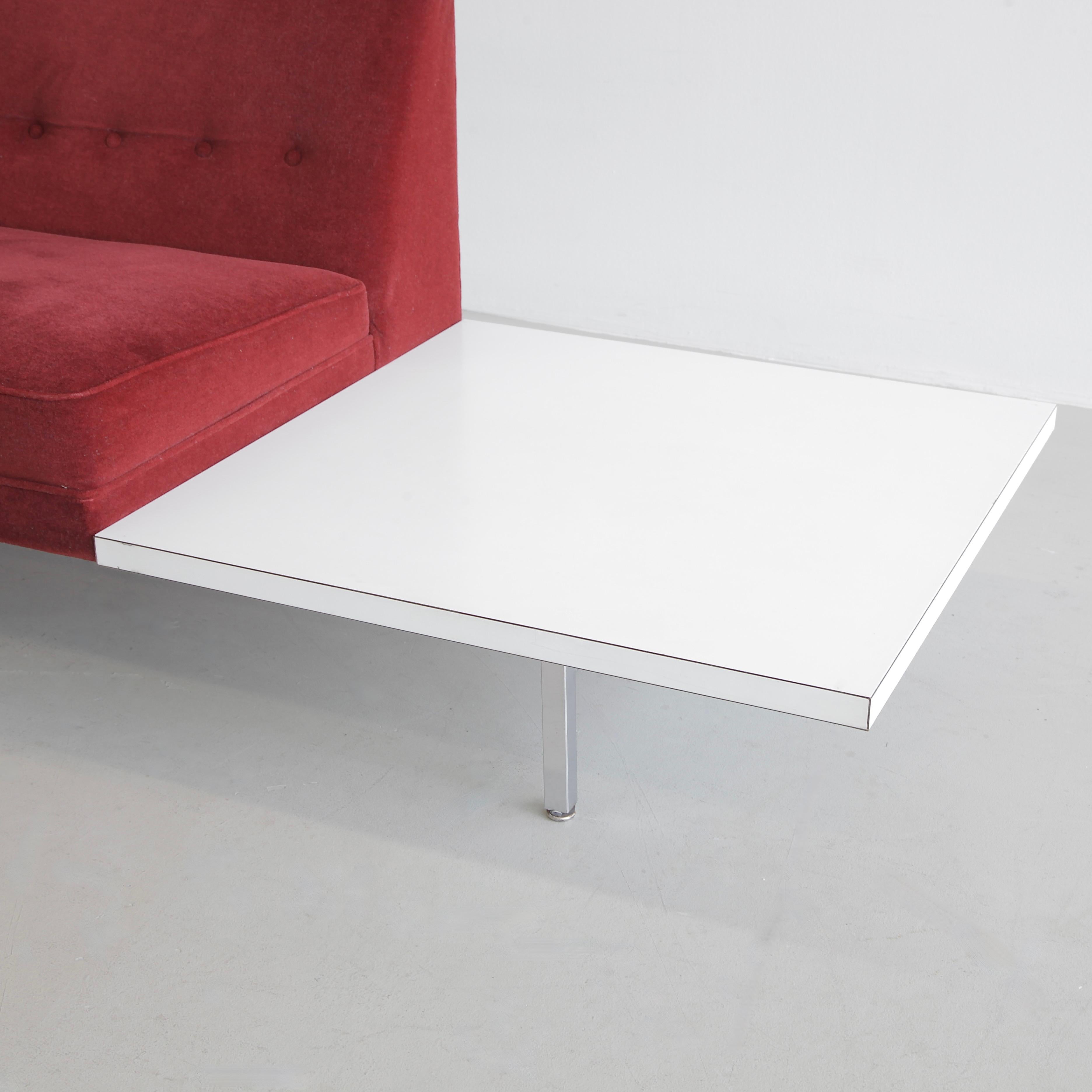 Modulares Sofa, entworfen von George NELSON für HERMAN MILLER, 1960er Jahre (amerikanisch) im Angebot