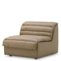 Modular Sofa in Leather, Contemporary Style