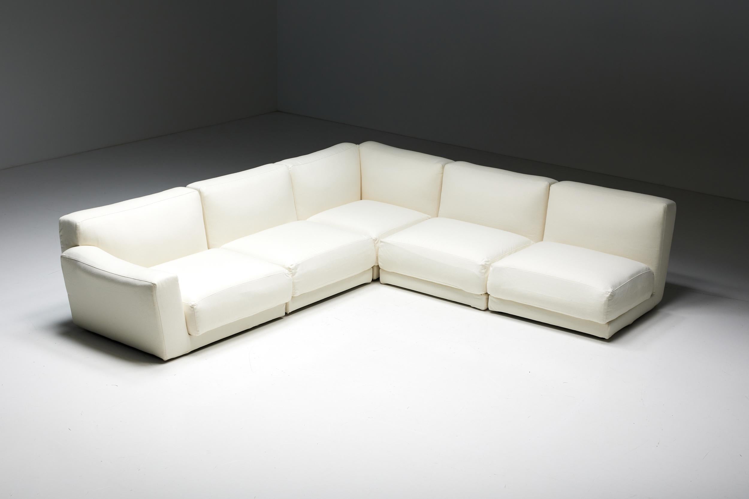Modulares Sofa „Luis“ von Antonio Citterio für B&B Italia, 2007 (Wolle) im Angebot