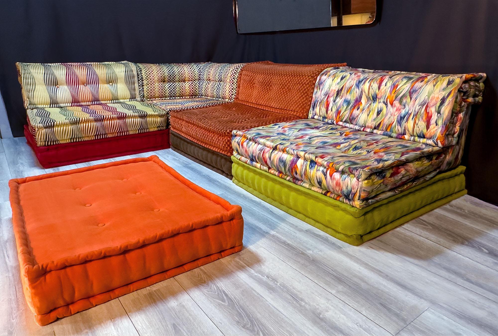 Contemporary Modular Sofa Mah Jong by Missoni for Roche Bobois, set of 13 pieces, 2000s