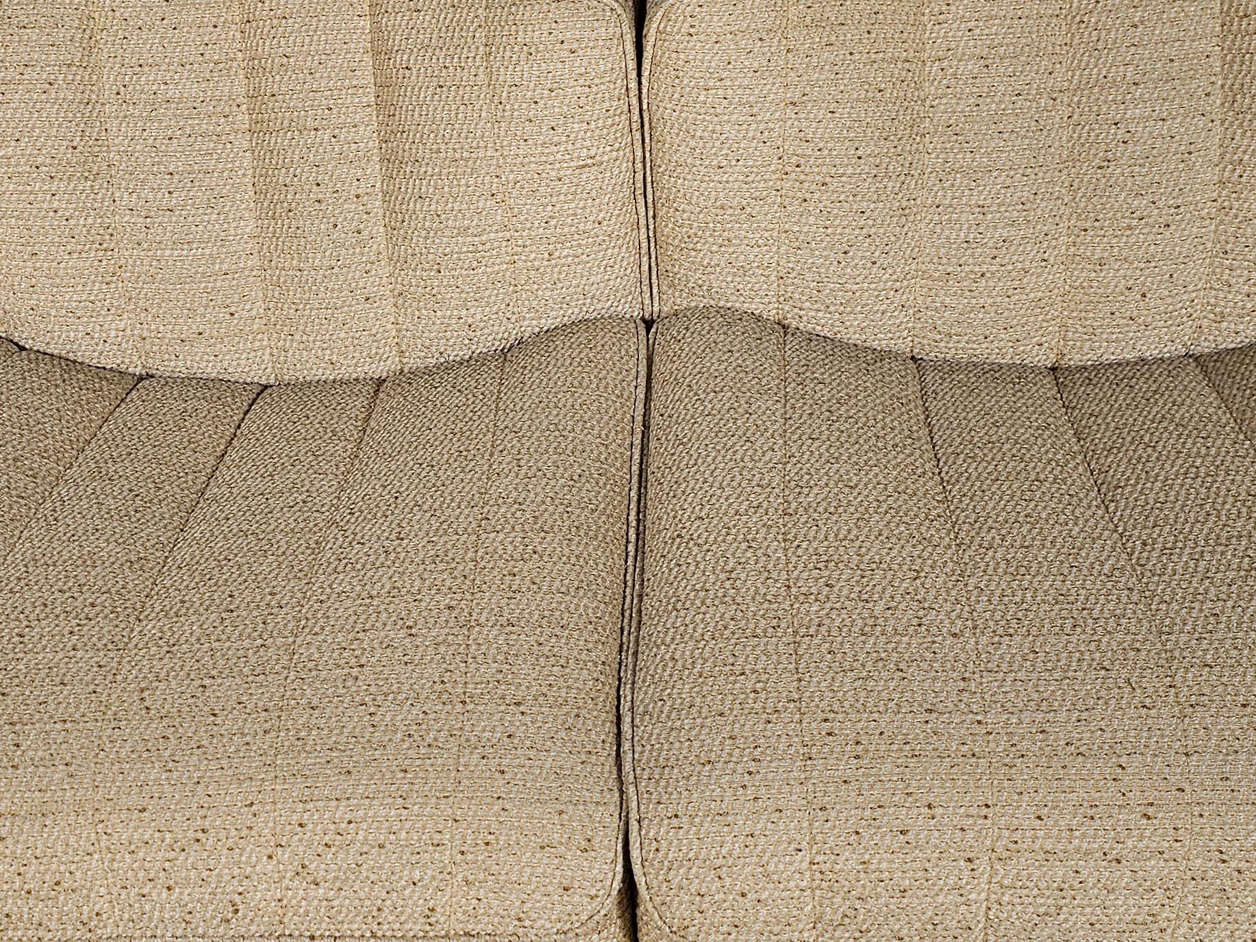 Modular Sofa Model 9000 in original beige fabric, Tito Agnoli, Arflex, 1970s 9
