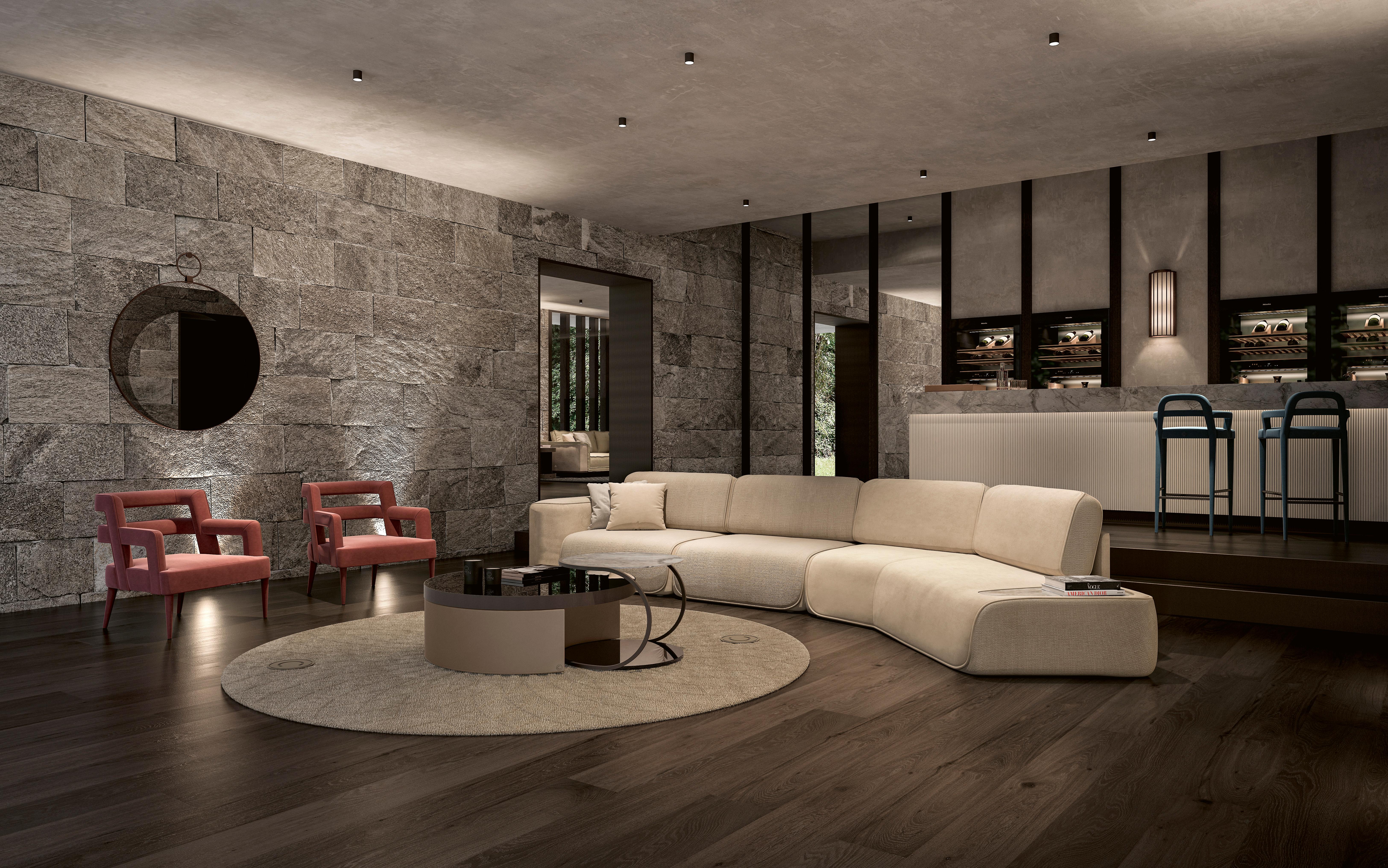 XXIe siècle et contemporain Canapé modulaire Starlight en vente