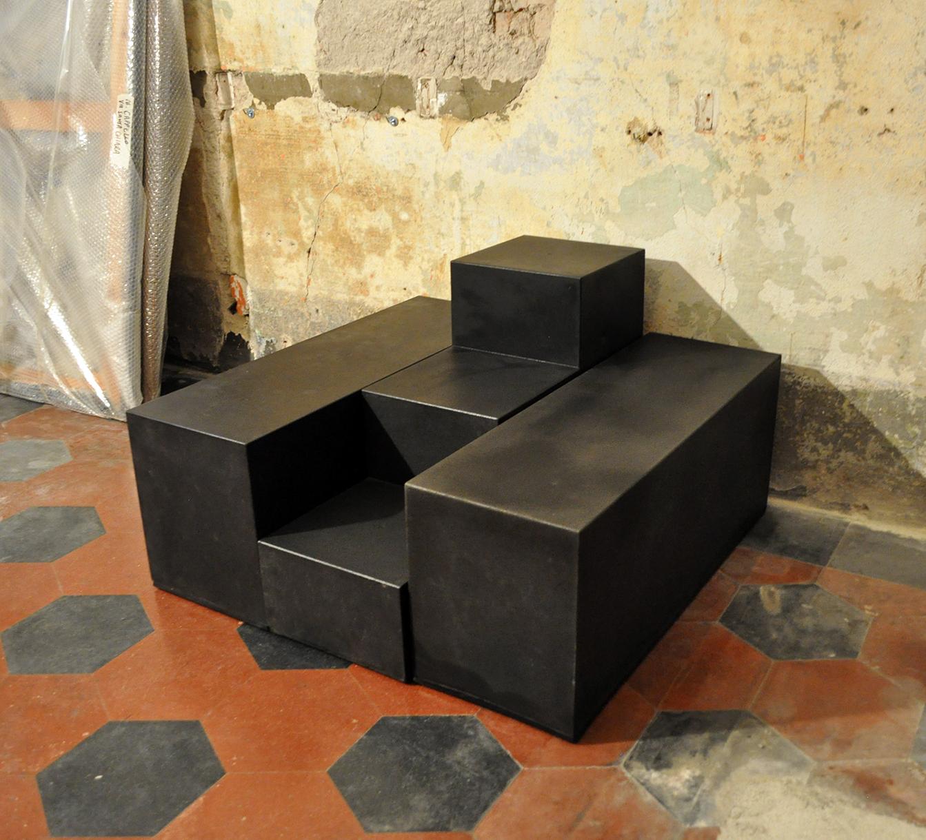 Space Age Modular Sofa Tables Gli Scacchi by Mario Bellini for B&B Italia, 1960s For Sale