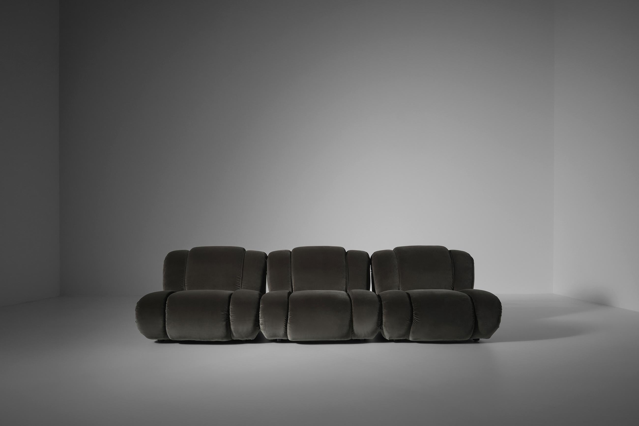 Modular Sofa ‘Velasquez’ by Mimo Padova, Italy 1970s In Good Condition In Rotterdam, NL