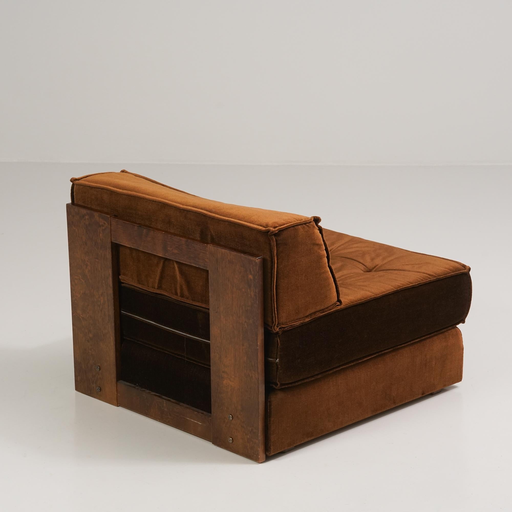 Canapé modulaire, Vilka, 1970/1980s Bon état - En vente à Helsinki, Uusimaa