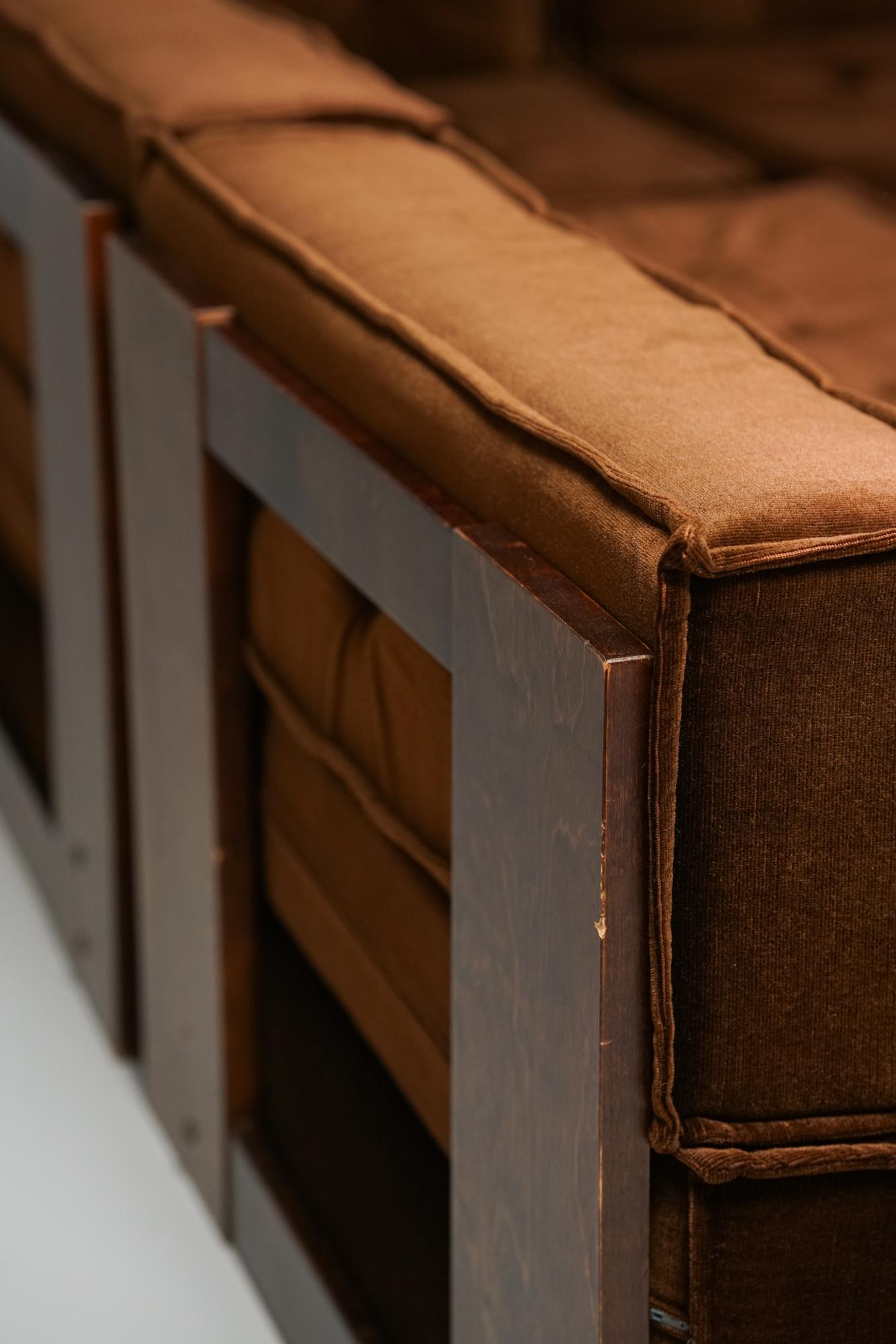 Tacheté Modular Sofa, Vilka, Finland, 1970s en vente