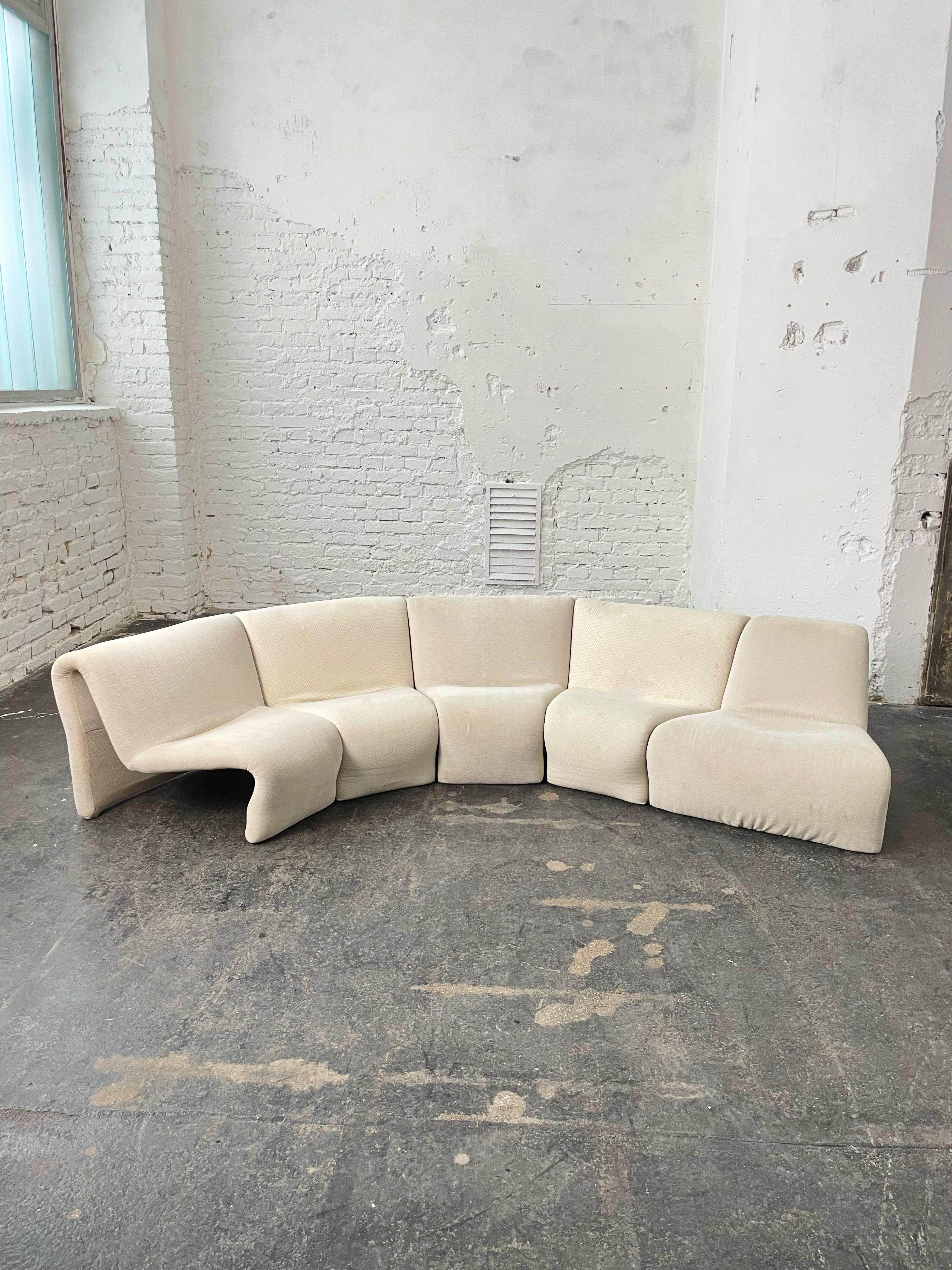 pierre paulin modular sofa