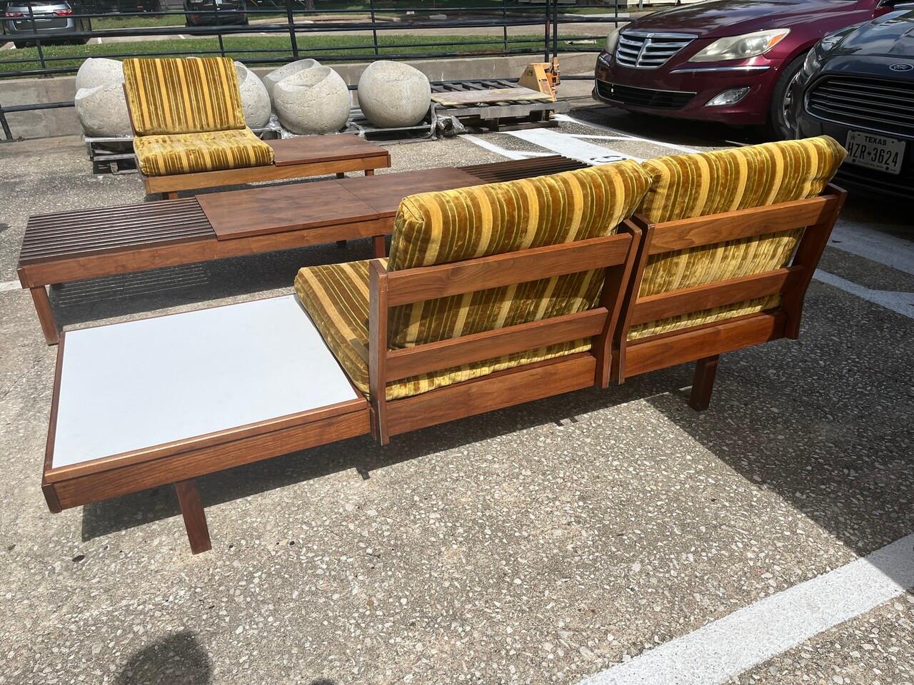Modular Sofas and Tables by Martin Borenstein for Brown Saltman In Good Condition In Houston, TX