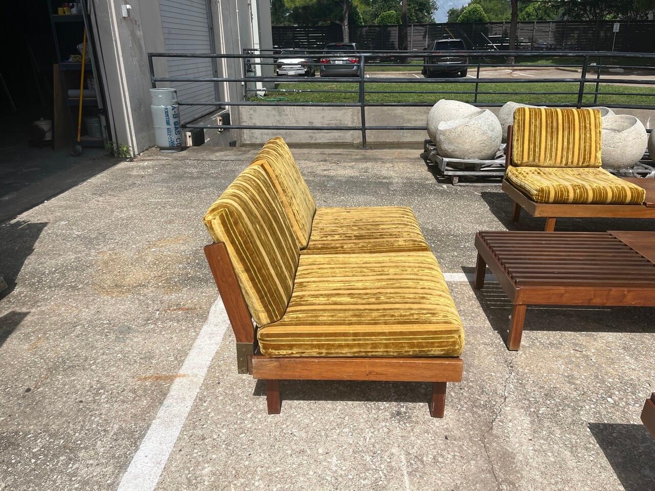 Upholstery Modular Sofas and Tables by Martin Borenstein for Brown Saltman