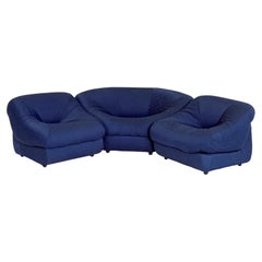 Modular space age set in blue by Airborne