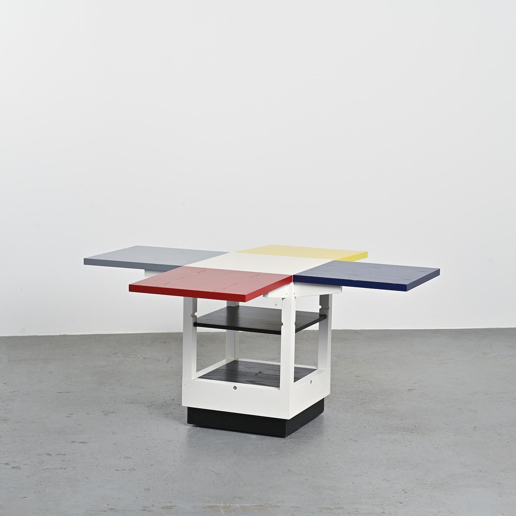 Metal Modular Square coffee table, Tecta, Germany, circa 2004 For Sale