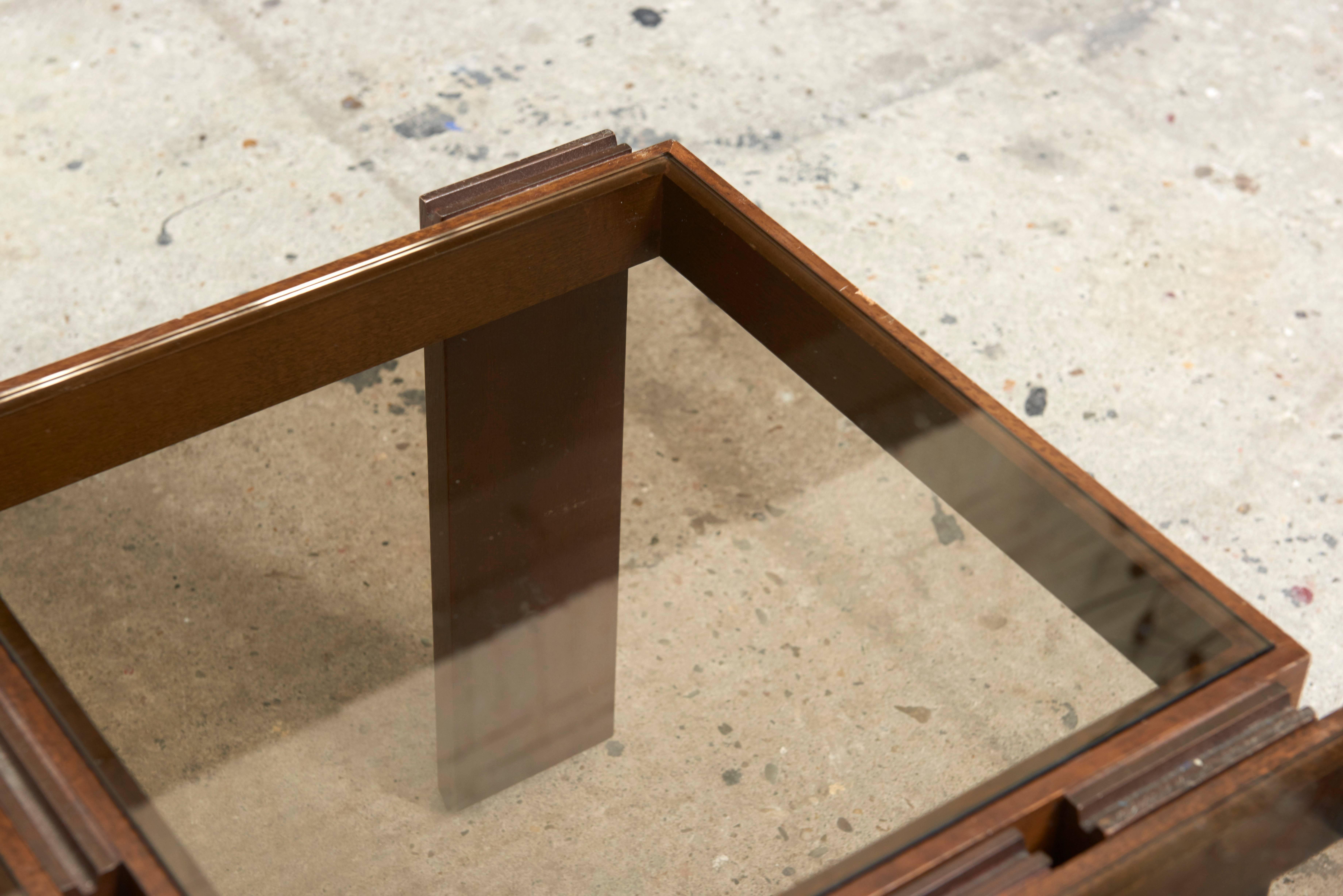 Tables basses et tables d'appoint modulaires empilables en bois massif de Frattini pour Cassina en vente 5